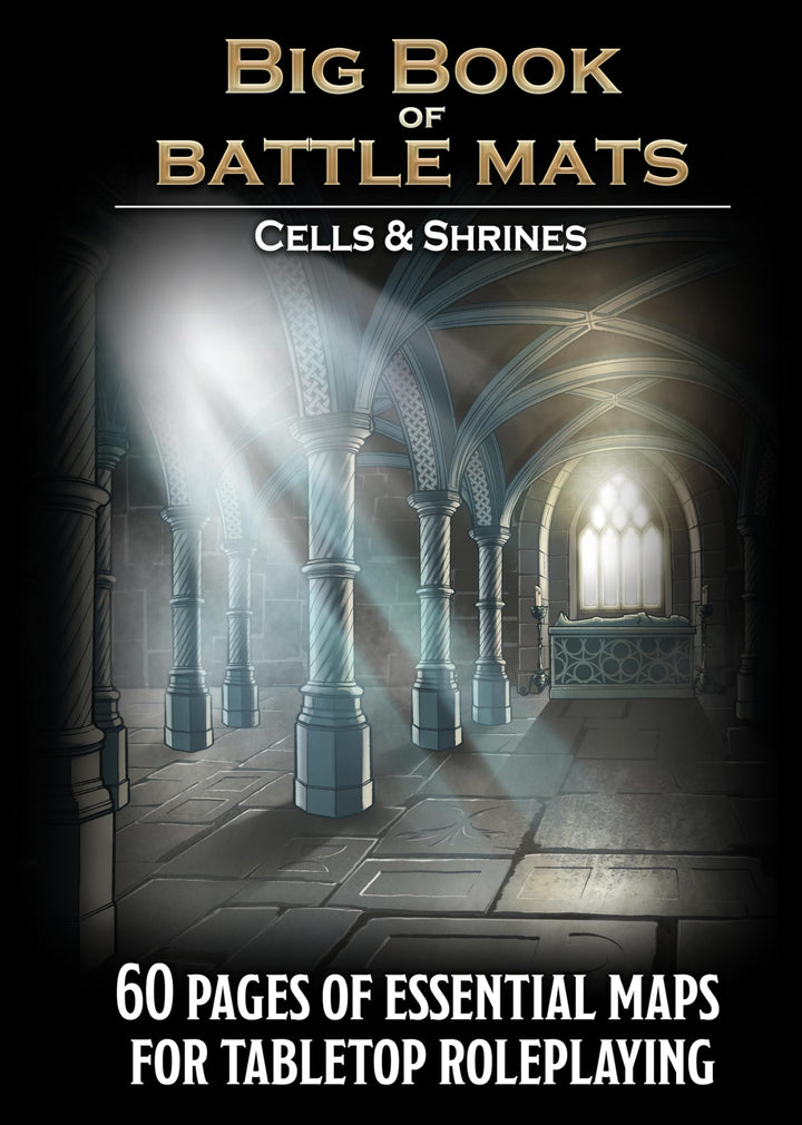 Loke BattleMats Big Book of Battle Mats Cells & Shrines