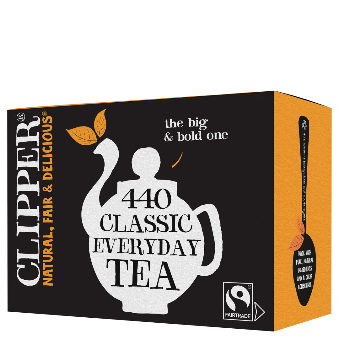 Clipper Fairtrade Everyday One Cup Teabags (440 Teabags)