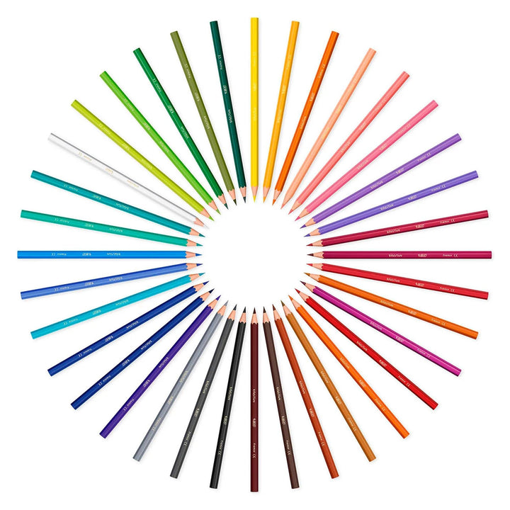 Bic Kids Evolution ECOlutions Colouring Pencils - Eco-Friendly, Durable Design for Kids 5+