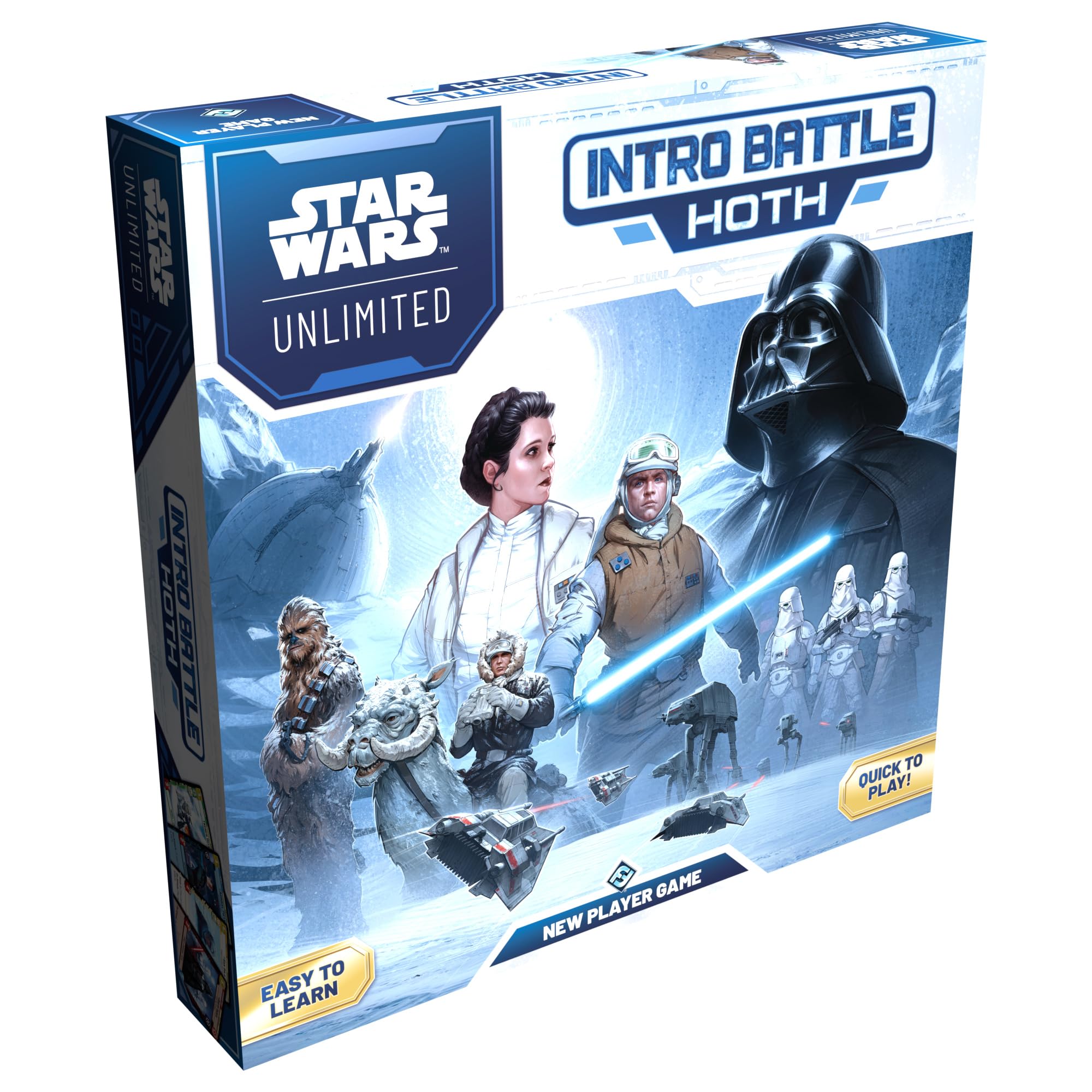 Asmodee Star Wars Unlimited TCG Intro Battle Hoth - Ready-to-Play Trading Card Game Starter Set | Ages 12+ 1