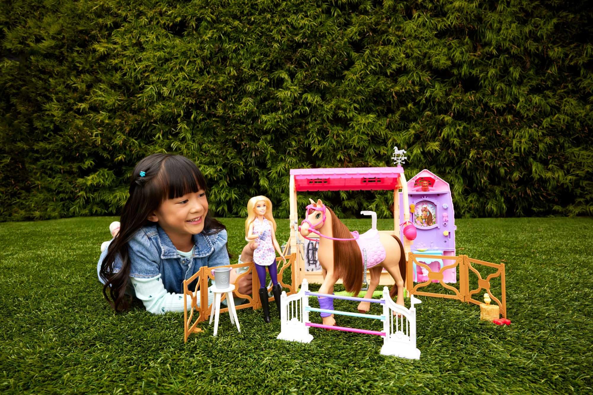 Barbie Ultimate Stable Playset with Doll, Horse & 25+ Accessories | Ages 3+