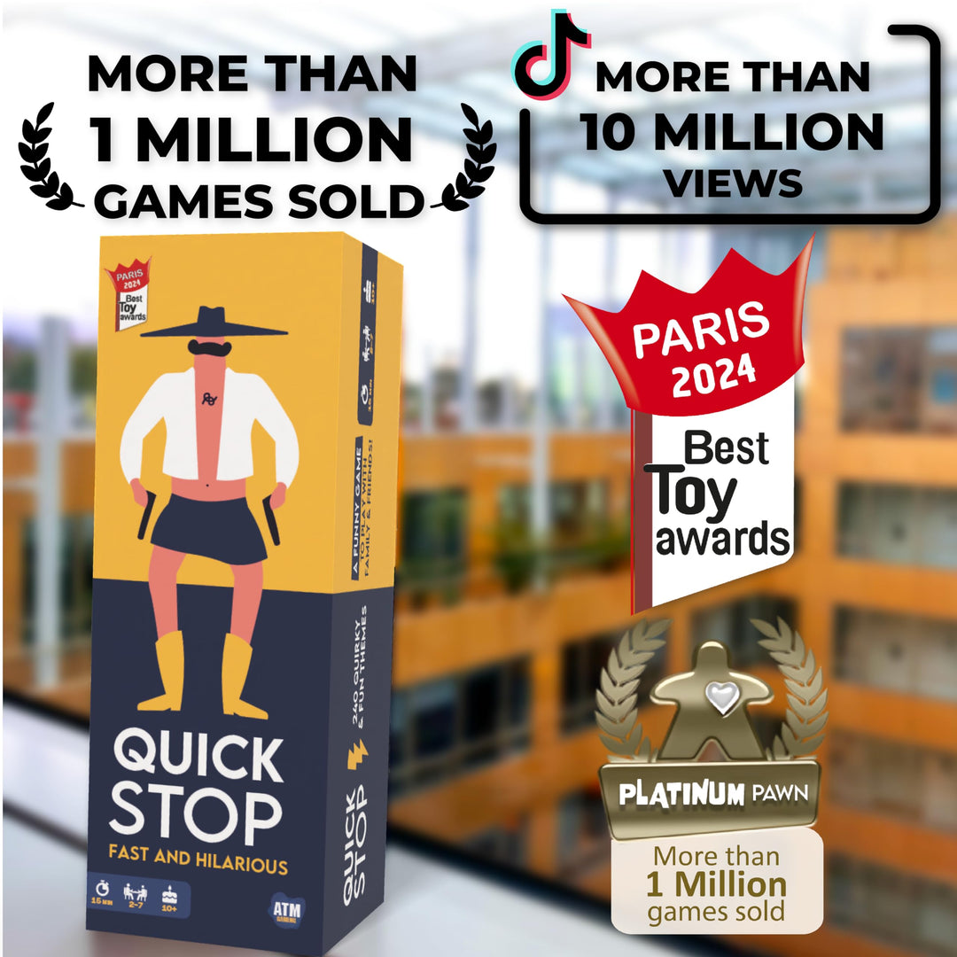 ATM Gaming Quickstop Card Game