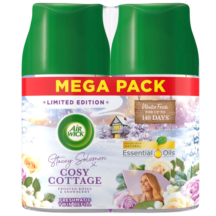 Air Wick - Cosy Cottage Frosted Roses & Snowberry Freshmatic Max Twin Refill