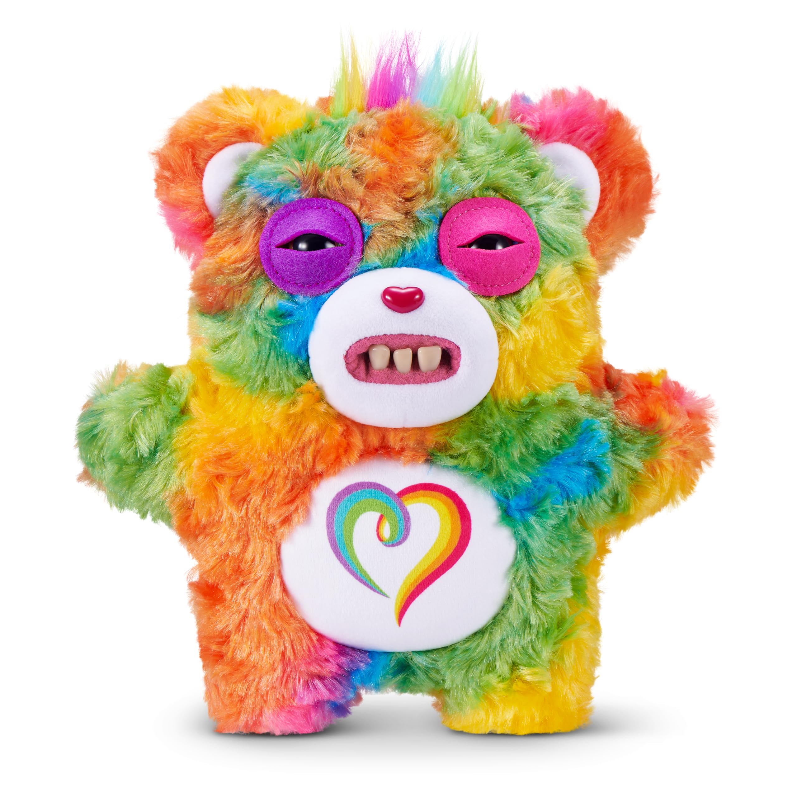 Fuggler Care Bears 9-Inch Plush Toy (Togetherness Bear) by ZURU | Polyester | Ages 4+ 1
