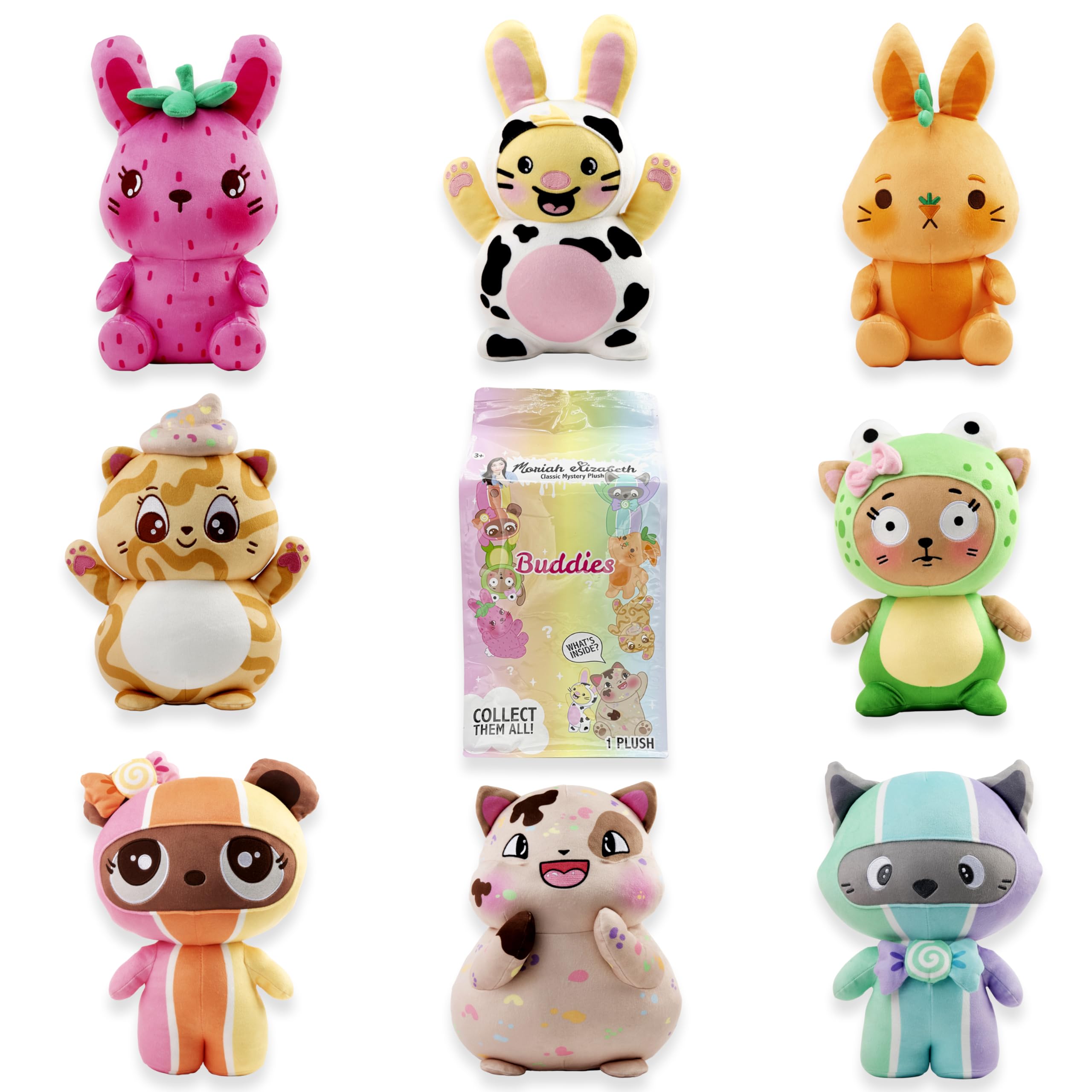 Moriah Elizabeth Buddies Series 2 Mystery Plush - 11 Inch Soft Toy | Blind Box Surprise 3