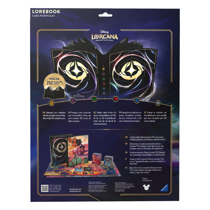 Ravensburger Disney Lorcana TCG - Card Portfolio Storage Case (11098412)