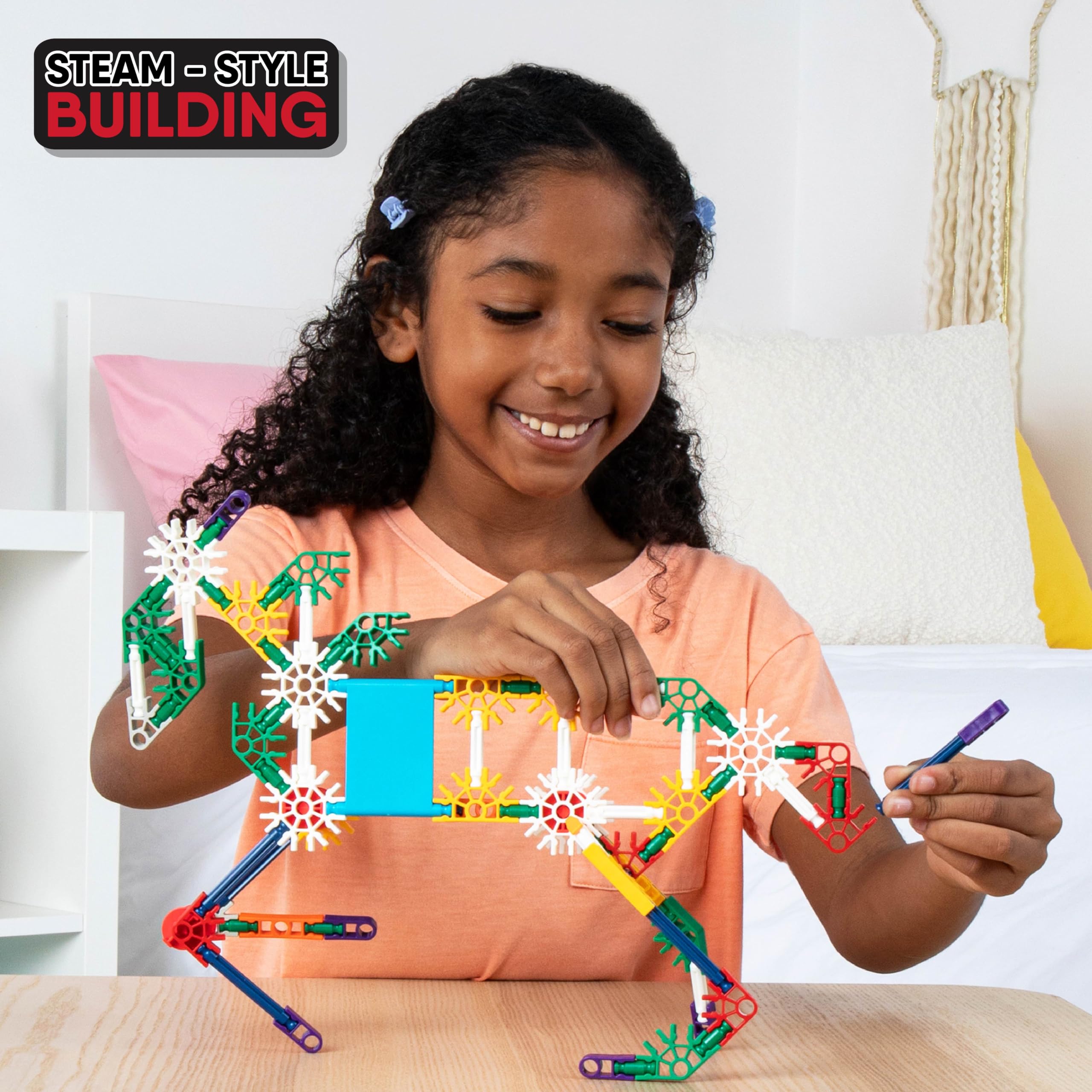 K'NEX Beginner 40 Model Building Set - 141-Piece Educational Construction Toy for Kids 5+ 12