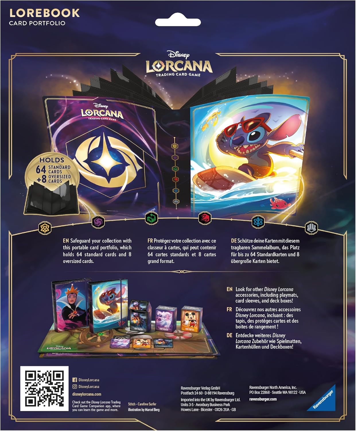 Ravensburger Disney Lorcana: The First Chapter - Stitch Trading Card Portfolio 5