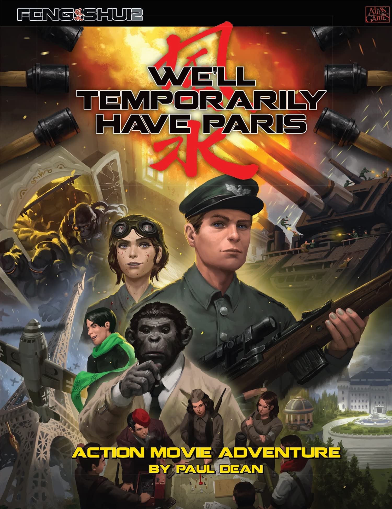 Atlas Games Feng Shui 2: We'll Temporarily Have Paris Adventure Supplement 1
