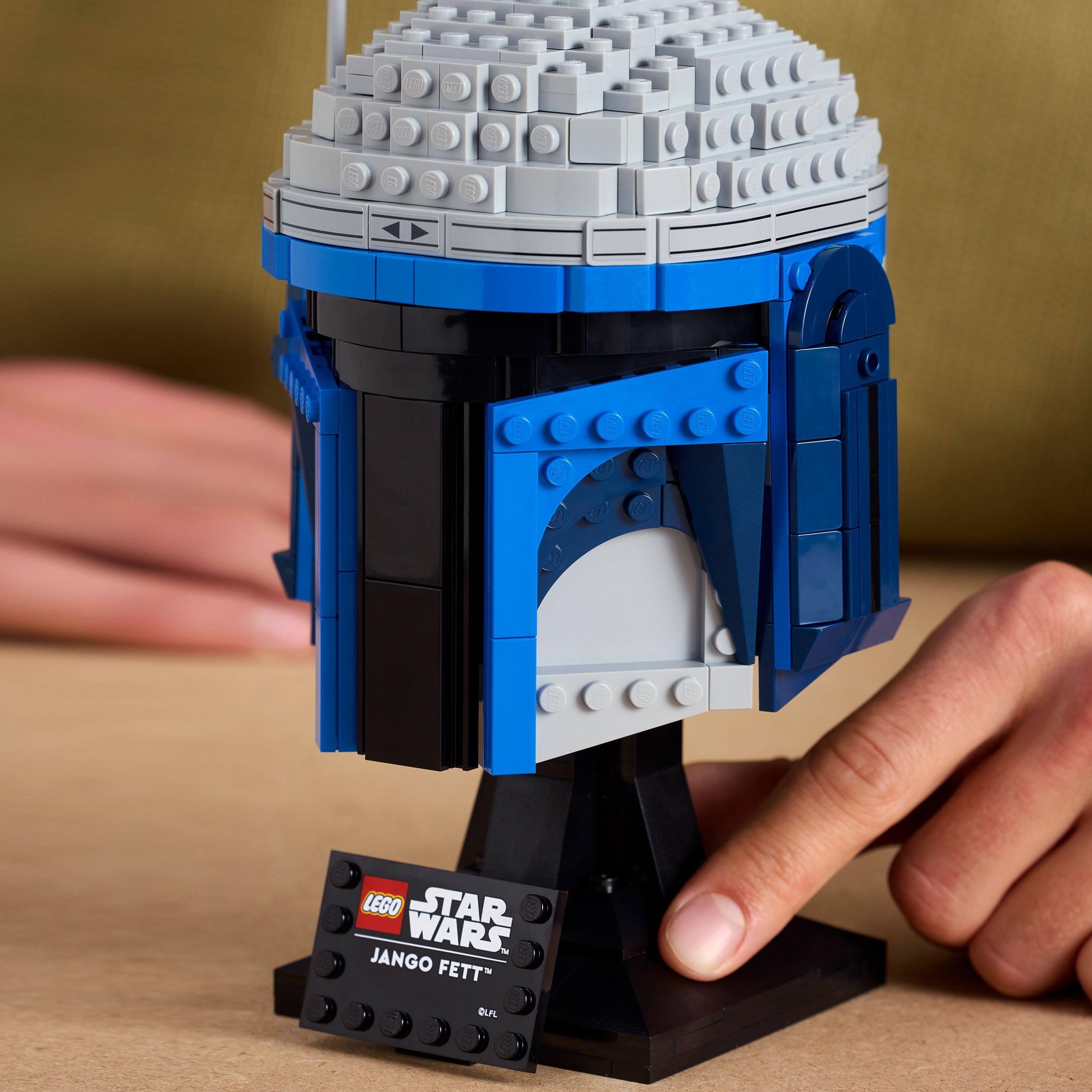 LEGO Star Wars 75408 Jango Fett Helmet - Mandalorian Building Kit for Adults 6