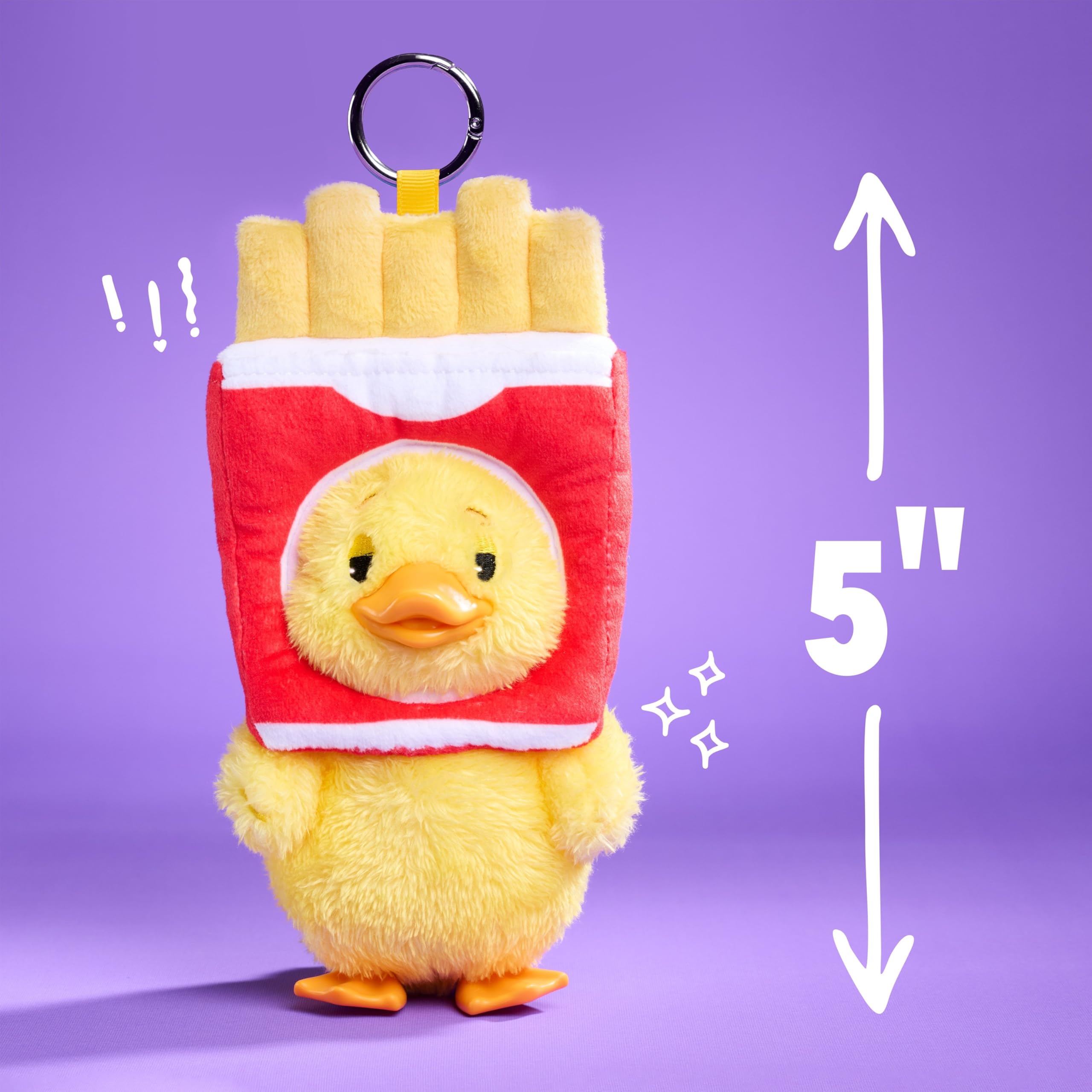 Just Play Duckalooz Snack Quack Clip-On Plush Duck Assortment | Collectible Surprise | Ages 8+ 3