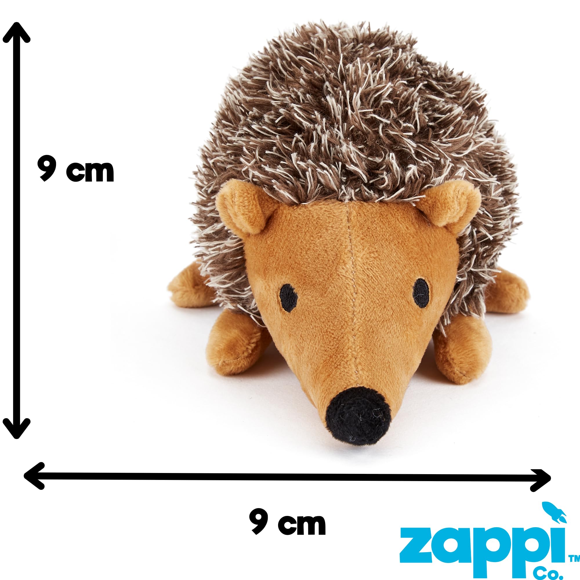 Zappi Co Hedgehog Plush Toy - Soft Cuddly Animal | 12-15 cm | Unisex Children 3