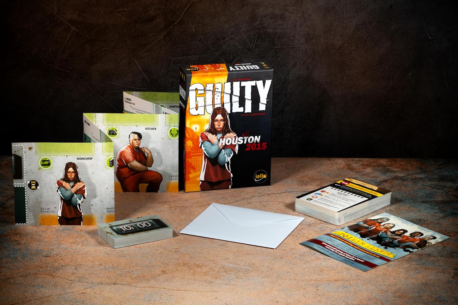 Iello Guilty: Houston 2015 Cooperative Board Game 7