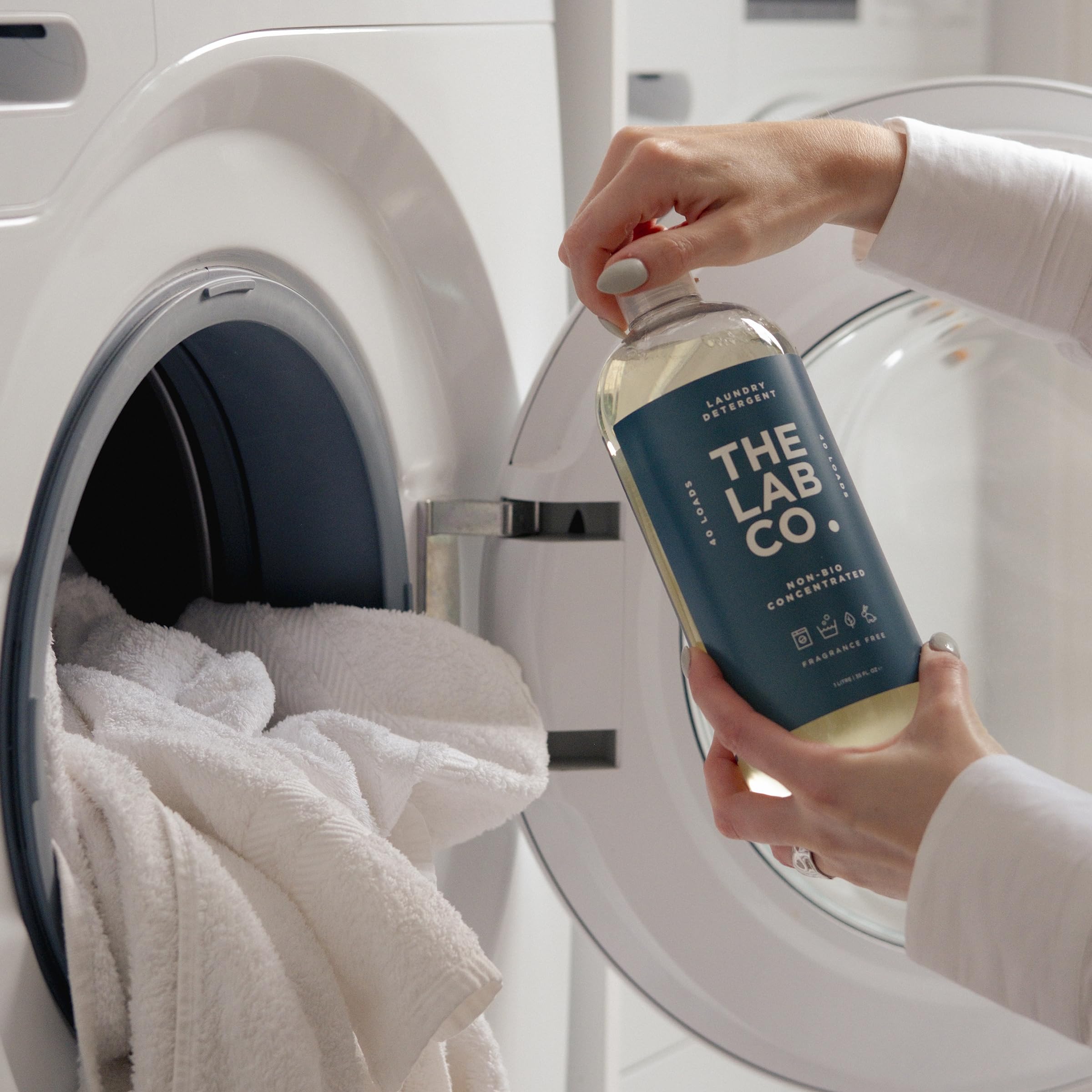 The Lab Co. - Non-Bio Concentrated Laundry Detergent, Fragrance Free, 40 Loads 5