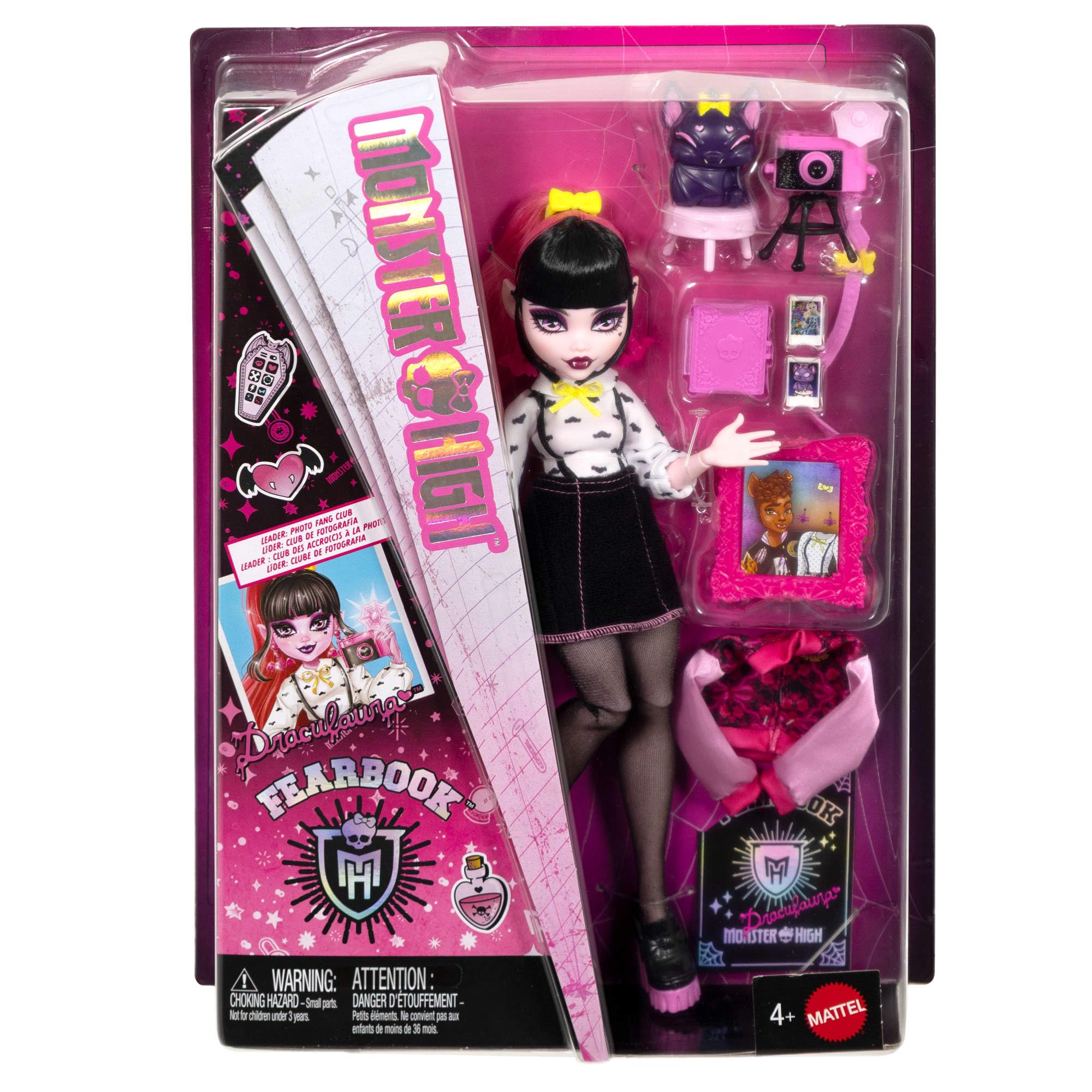 Monster High Draculaura Photography Club Playset - Ages 4+ 6