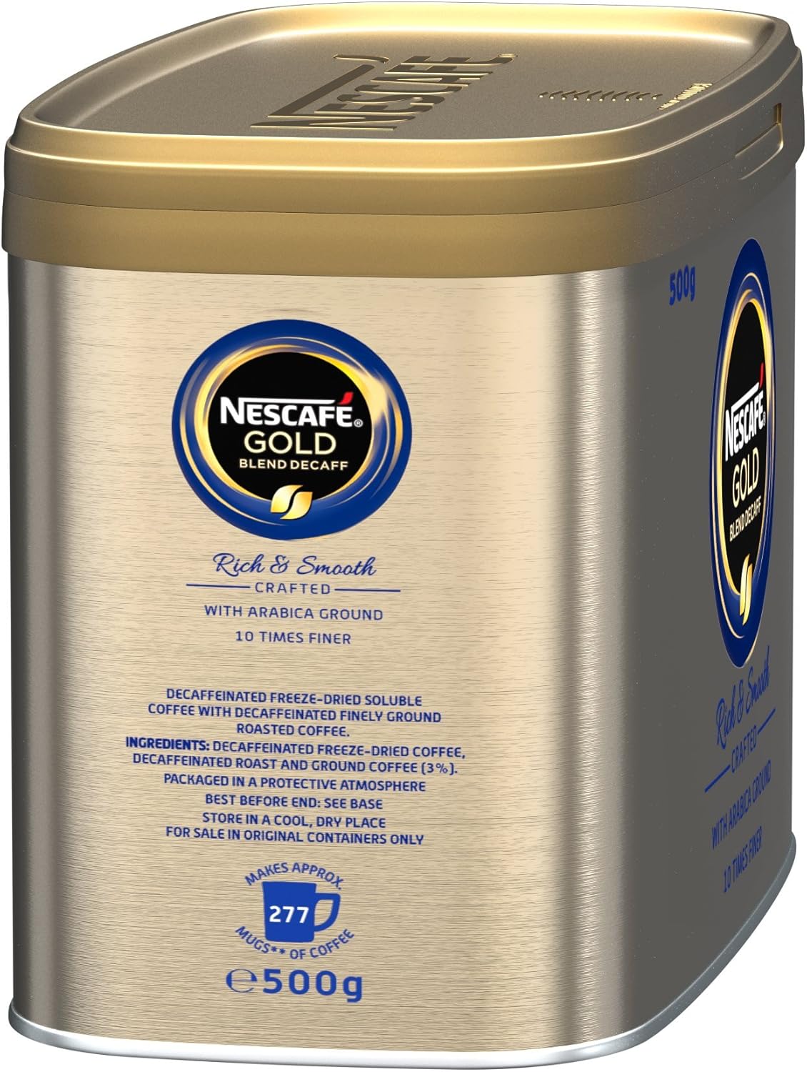 NESCAFÉ Gold Blend Decaff Instant Coffee 500G 4