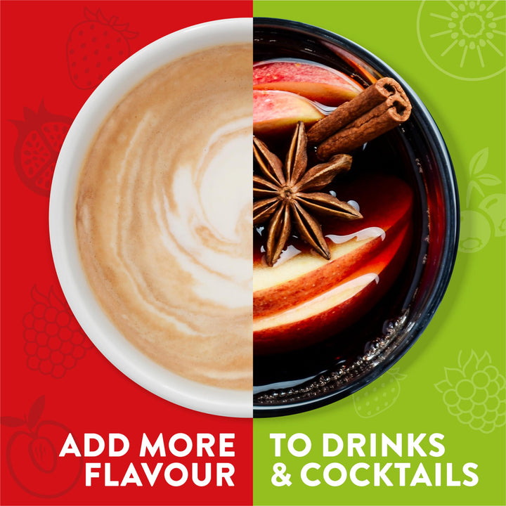 Simply - Spiced Pear Winter Warmer Syrup, Vegan & Nut Free Flavoured Beverage Syrup