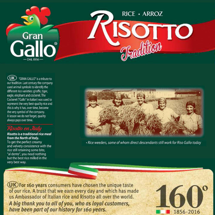 Riso Gallo - Vegan Risotto Traditional, 500 g