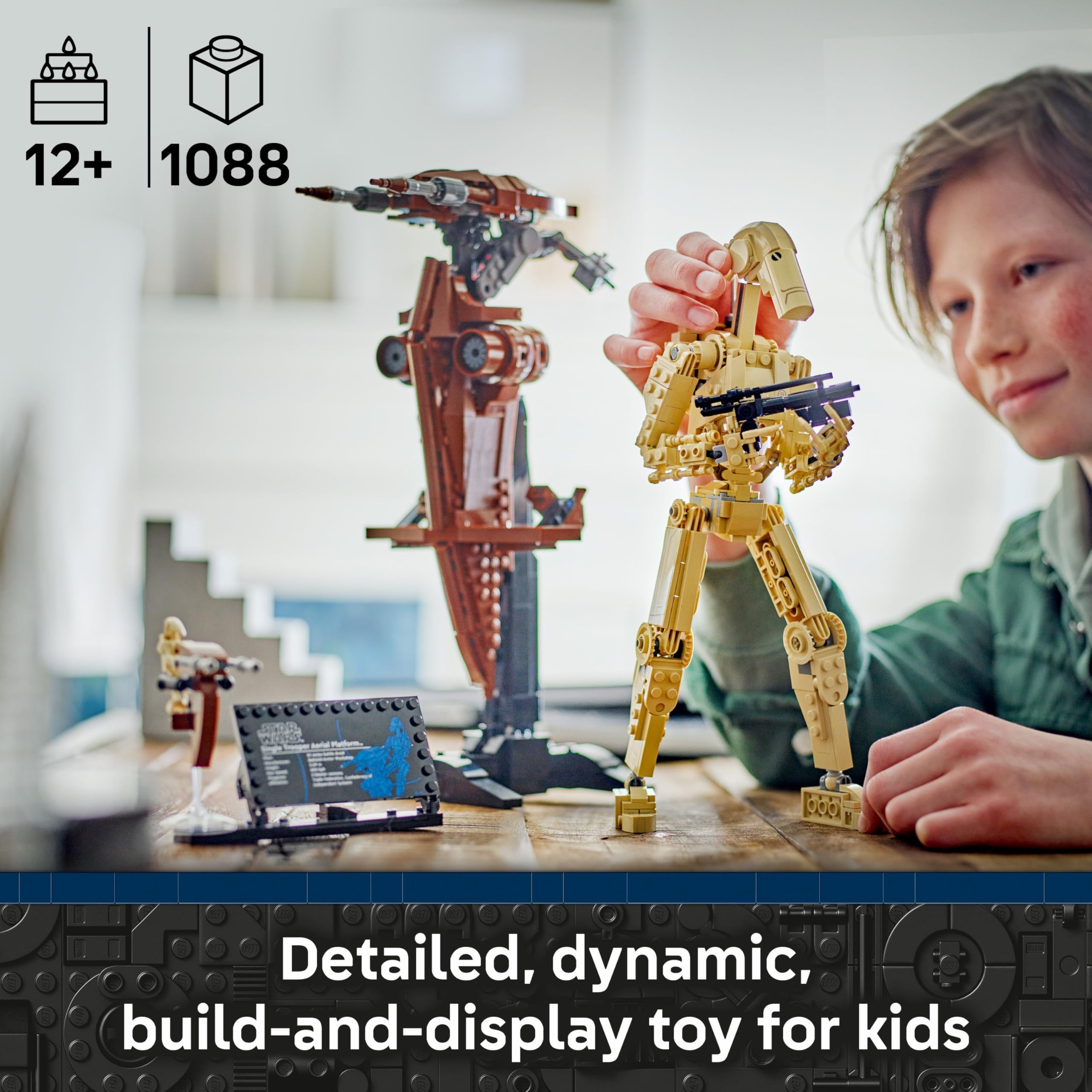 LEGO Star Wars 75428 Battle Droid with STAP Speeder Building Set | Ages 12+ 2