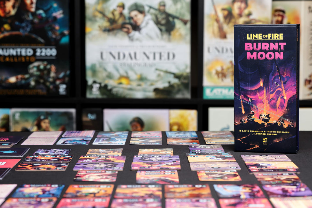 Undaunted 2200: Line of Fire – Burnt Moon Deckbuilding Card Game