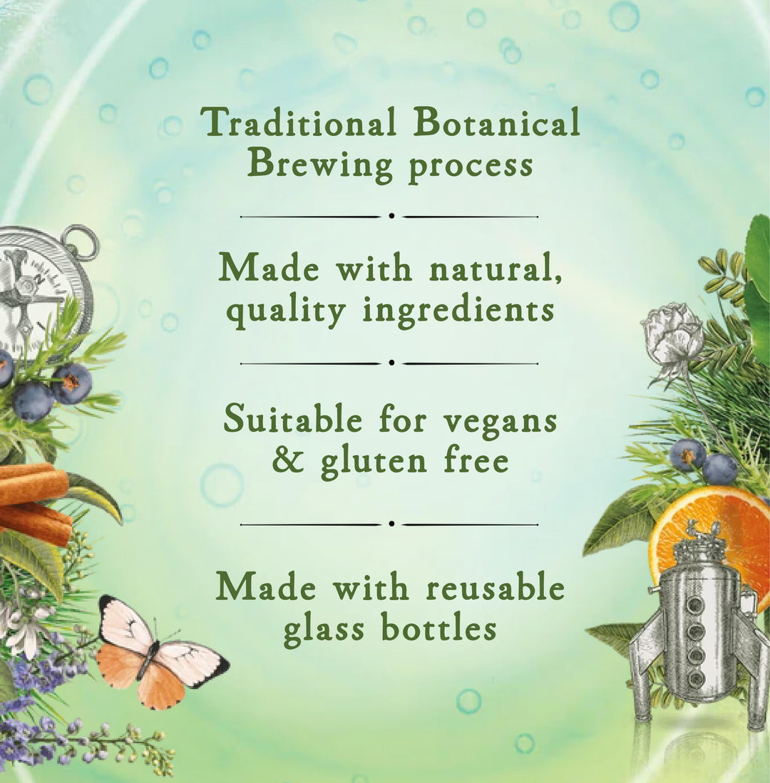 Fentimans Connoisseurs Tonic Water - Botanically Brewed with Natural Botanicals & Quinine