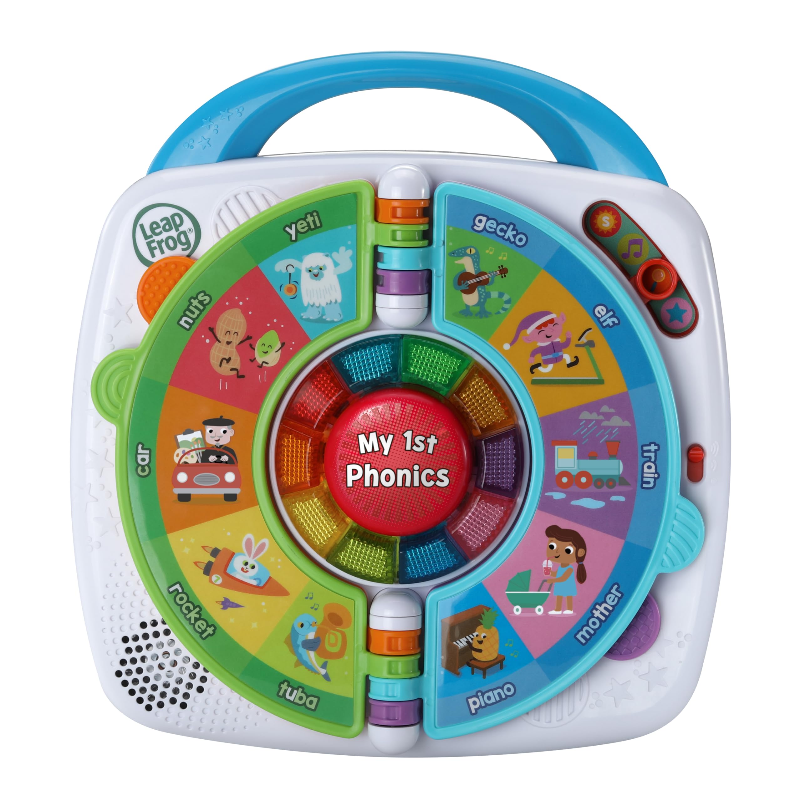 LeapFrog My 1st Phonics: Spin & Learn - Interactive Educational Toy for Toddlers 18M+ 1