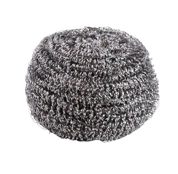 Spontex Essentials Tough Metal Scourers - 12 Packs of 4 (48 Total Scourers)