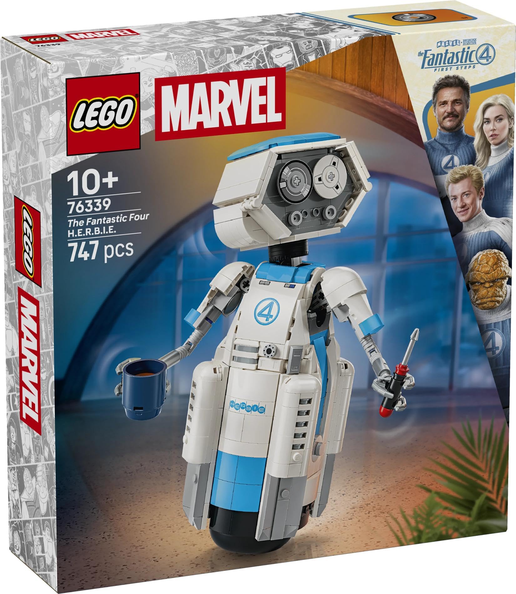 LEGO Marvel The Fantastic Four H.E.R.B.I.E. Building Set - 10+ Years, Multicolor 8