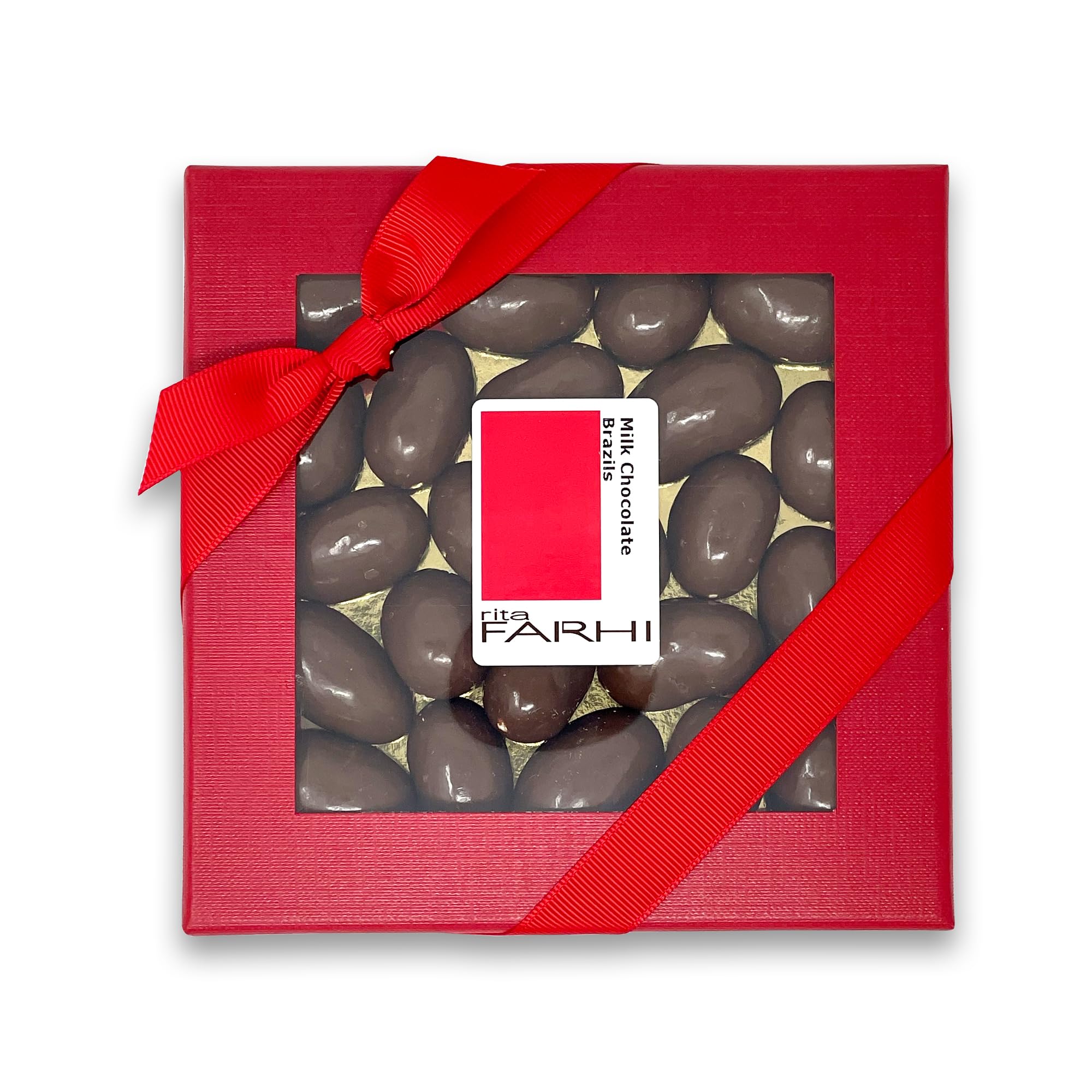 Rita Farhi Milk Chocolate Covered Brazil Nuts in Gift Box 210g 8