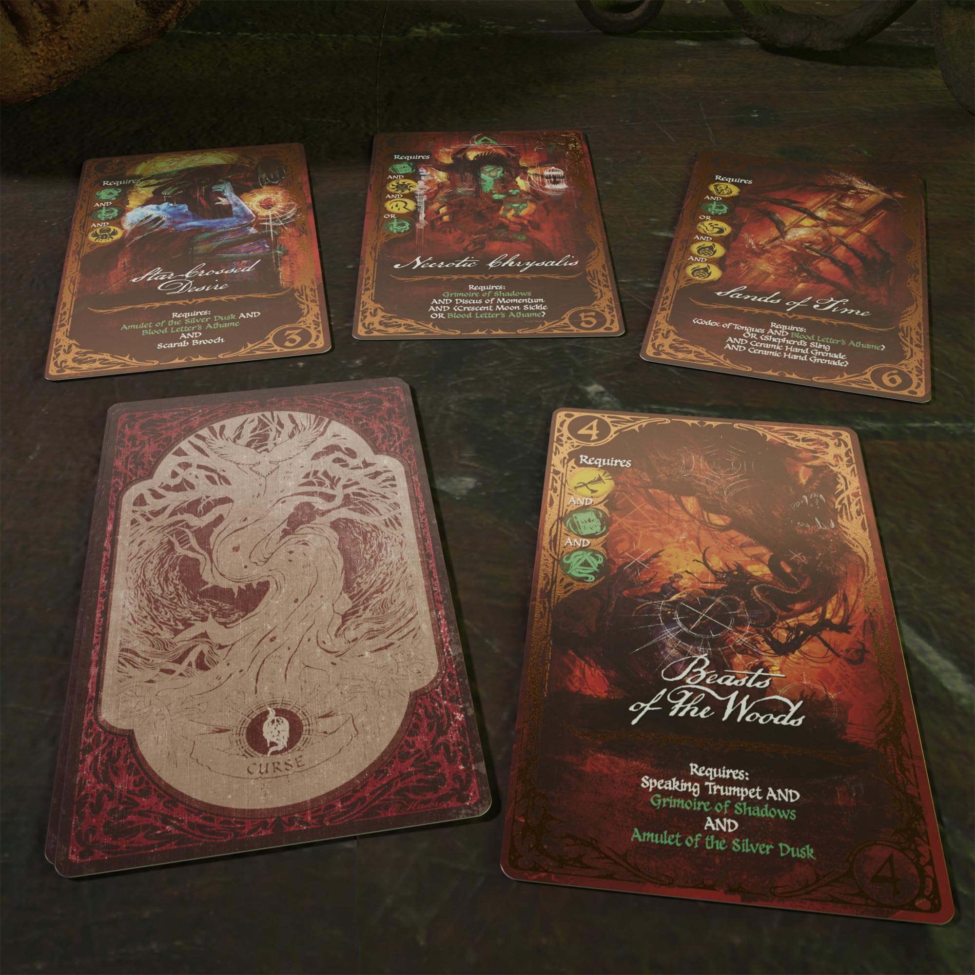 Avalon Hill Betrayal Deck of Lost Souls Card Game - Horror Strategy Game | 3-5 Players | Ages 12+ 4