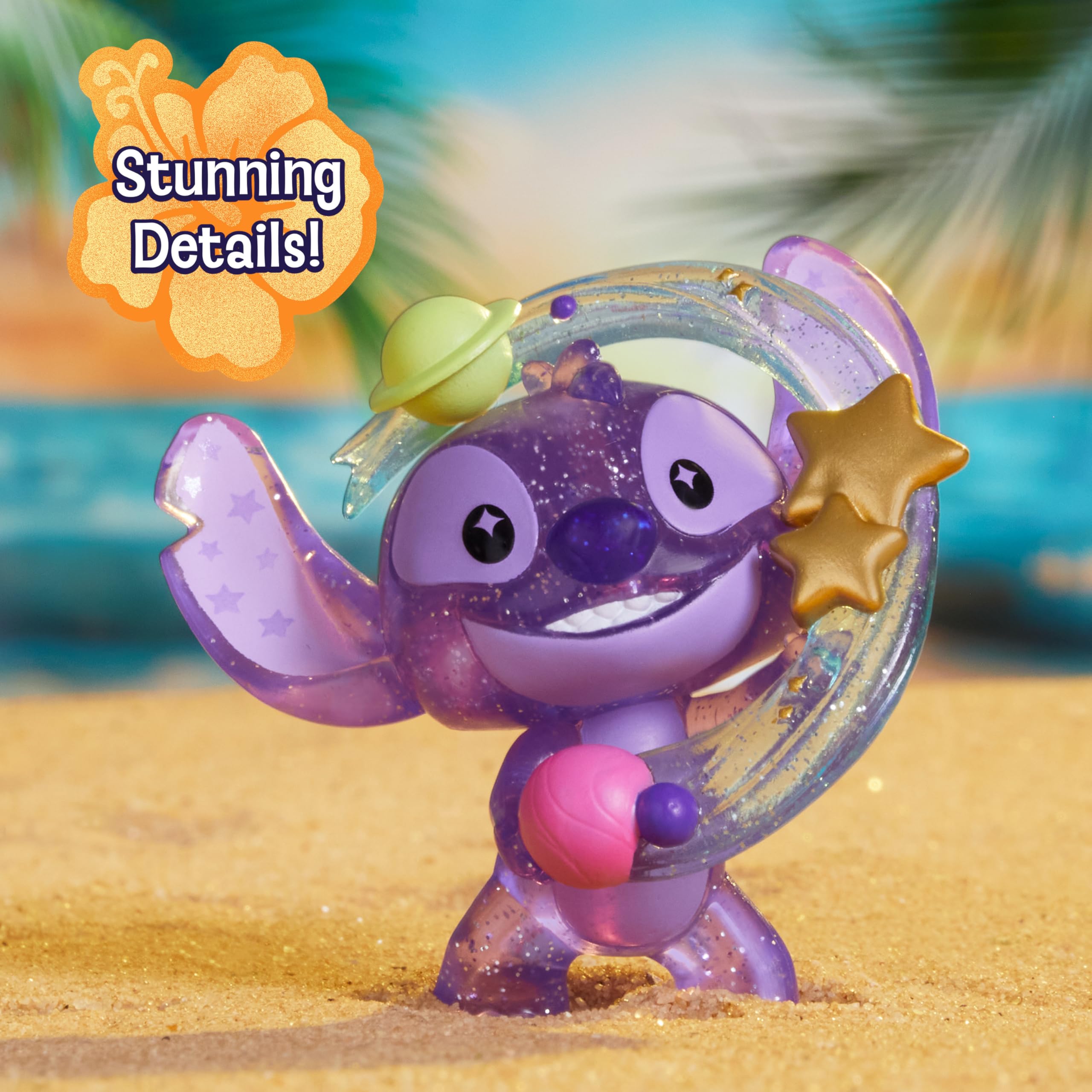 Disney Stitch Outta This World Collectible Mini Figure Capsule - Blind Surprise with 13 Kawaii Figures, Ages 3+ 6
