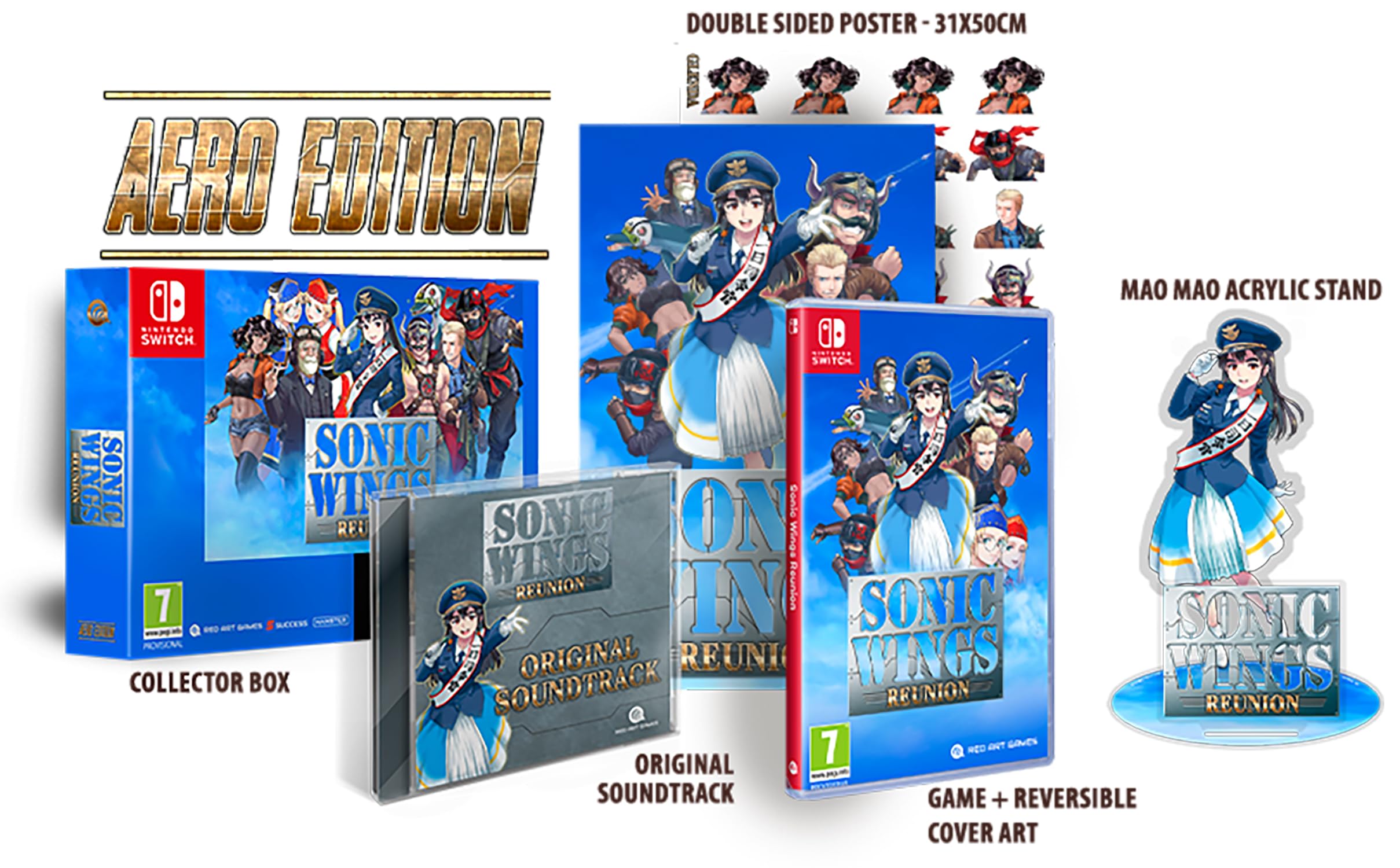 Sonic Wings Reunion: Aero Edition [Nintendo Switch] 1
