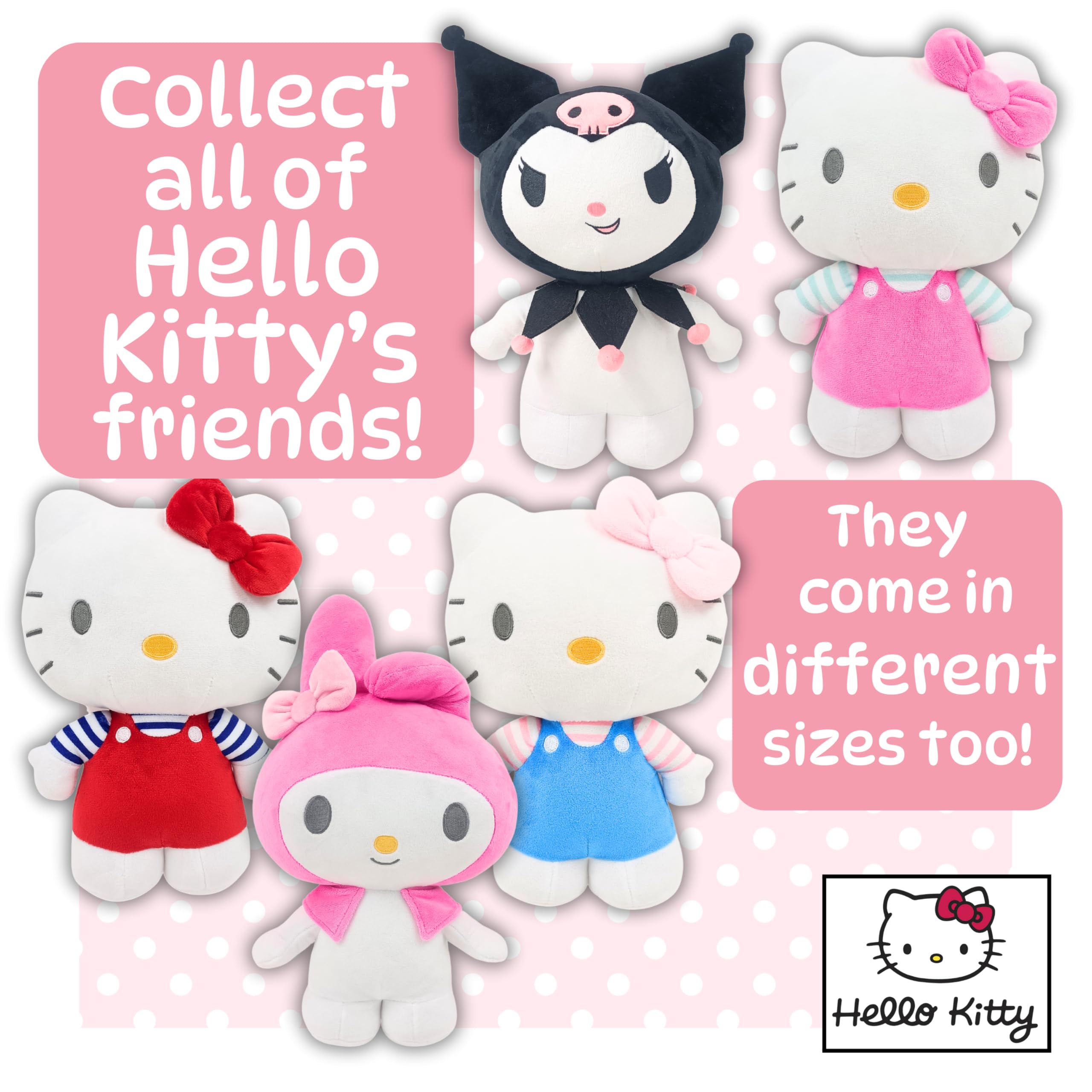 My Melody Plush 30cm - Official Sanrio Licensed Stuffed Animal for Kids & Collectors 11