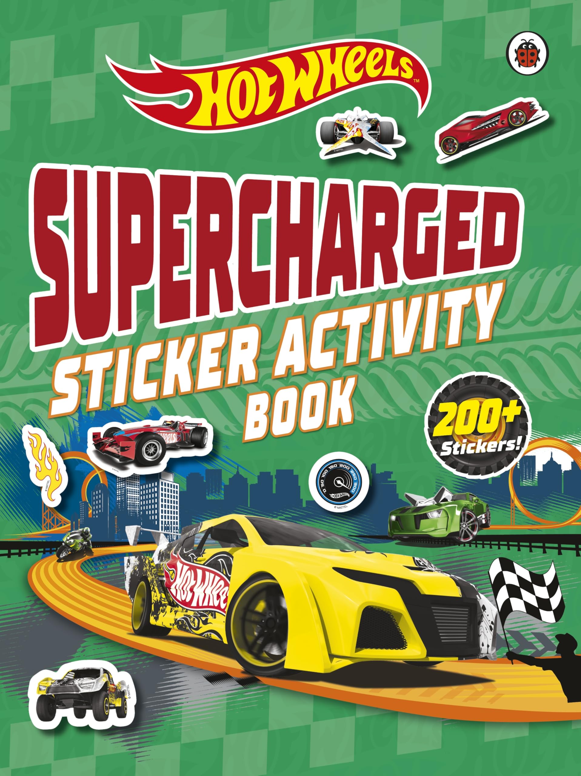 Hot Wheels: Supercharged Sticker Activity Book - Ages 3-7 | 32 Pages | Paperback 1