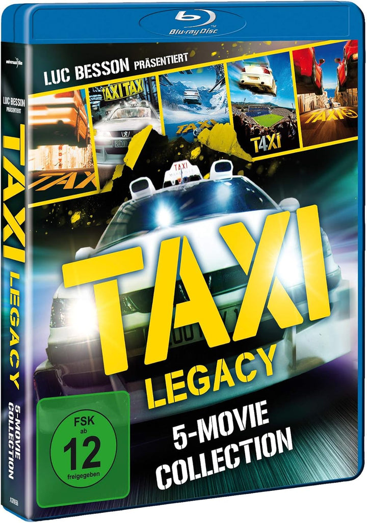 Taxi Legacy - 5-Movie Collection (2004-2018) - Blu-ray Theatrical Cut (Region Free) [Blu-ray]