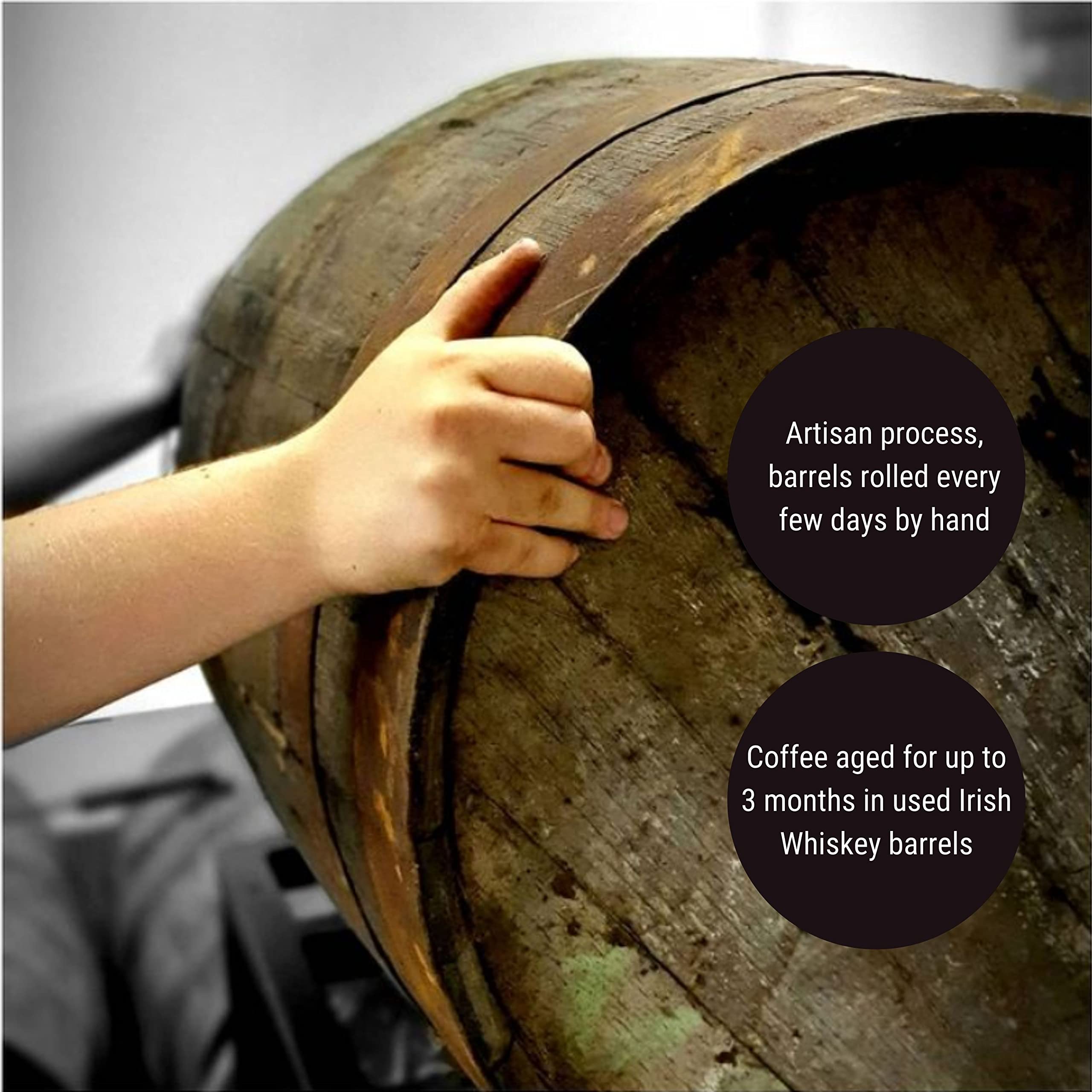 Brady's Irish Barrel Aged Whole Bean Coffee - 180g Medium Roast 7