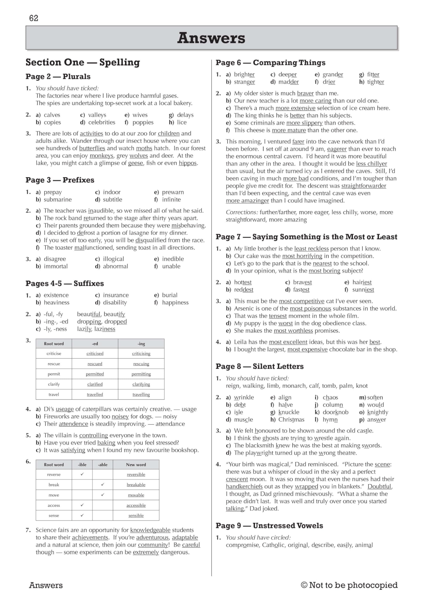 CGP Books KS3 Year 8 Spelling, Punctuation and Grammar Targeted Workbook - Ages 10-12 5