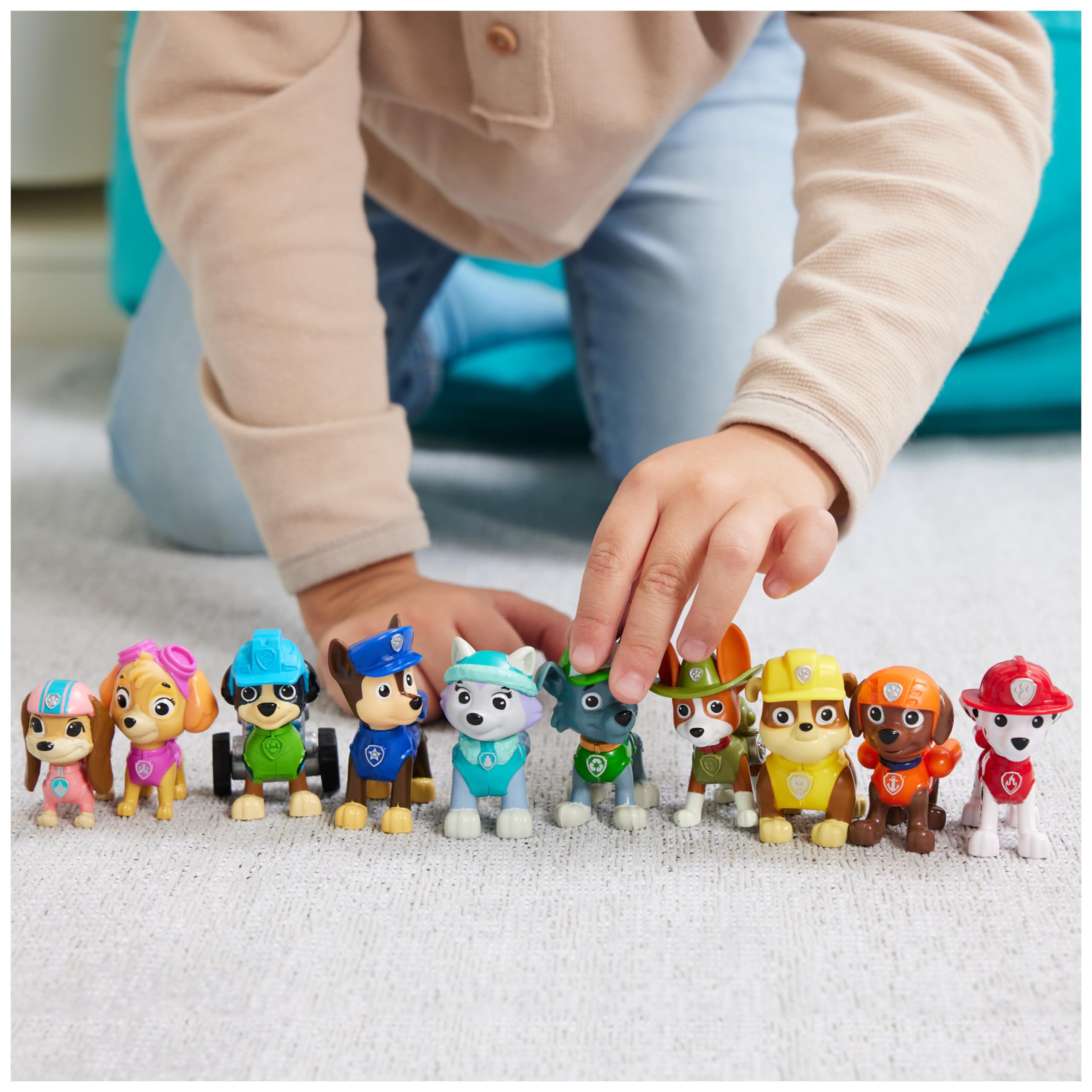 Paw Patrol 10th Anniversary All Paws On Deck Toy Figures Gift Pack with 10 Figures 5