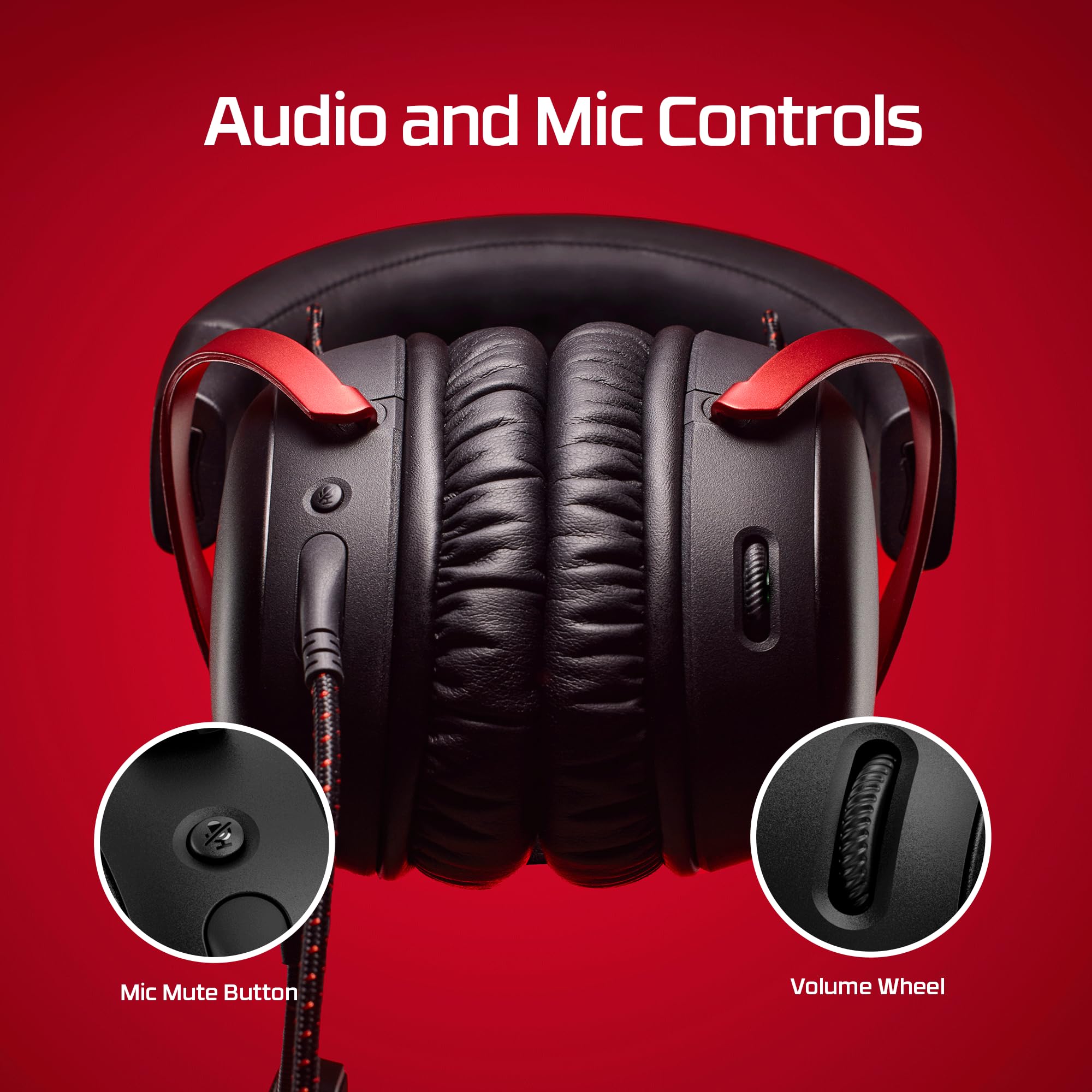 HyperX Cloud III Wired Gaming Headset - 53mm Drivers, DTS Spatial Audio, USB-C/A, 3.5mm, PC/PS5/Xbox 6