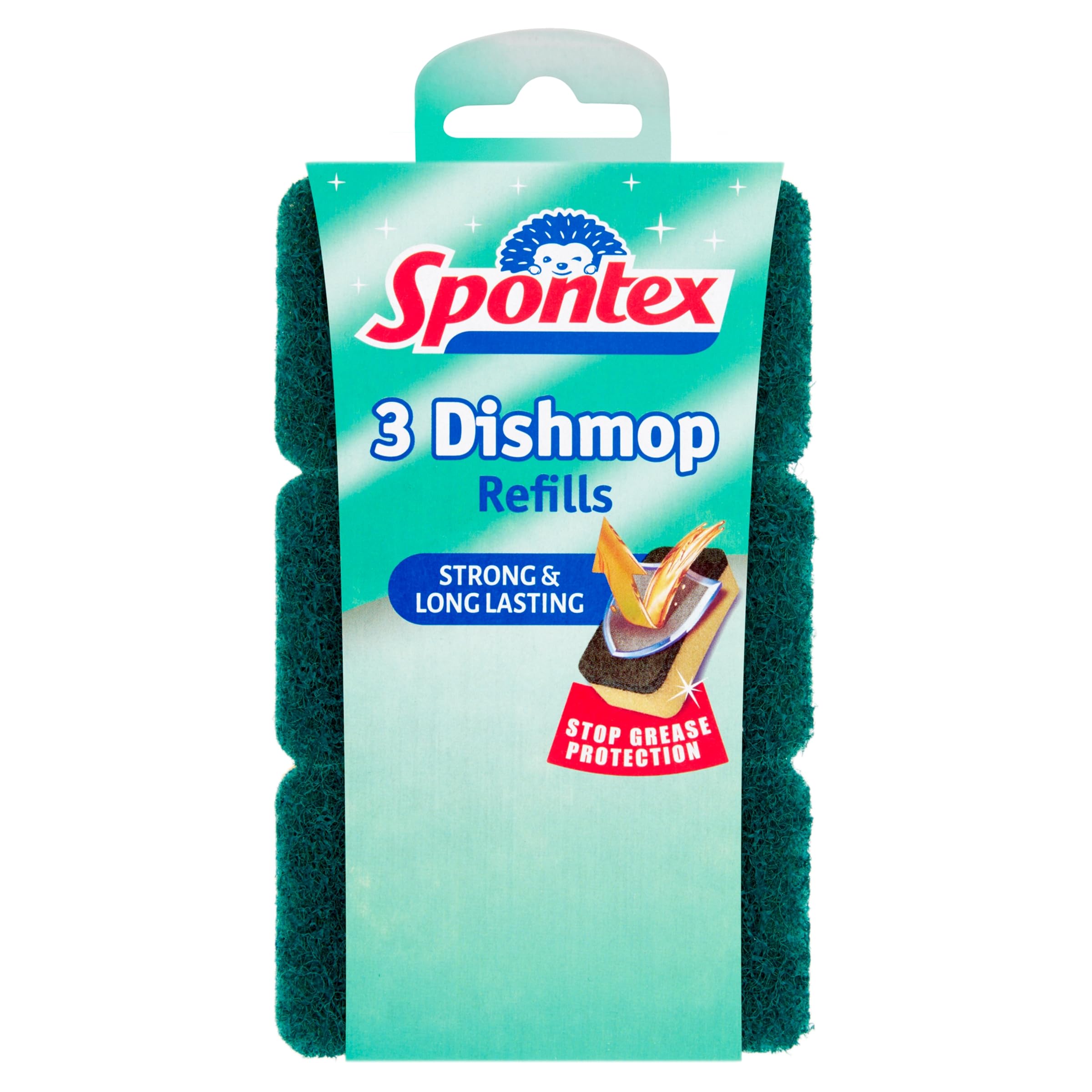 Spontex - Dishmop Refills Ersatzschwammköpfe für Spülbürste 9