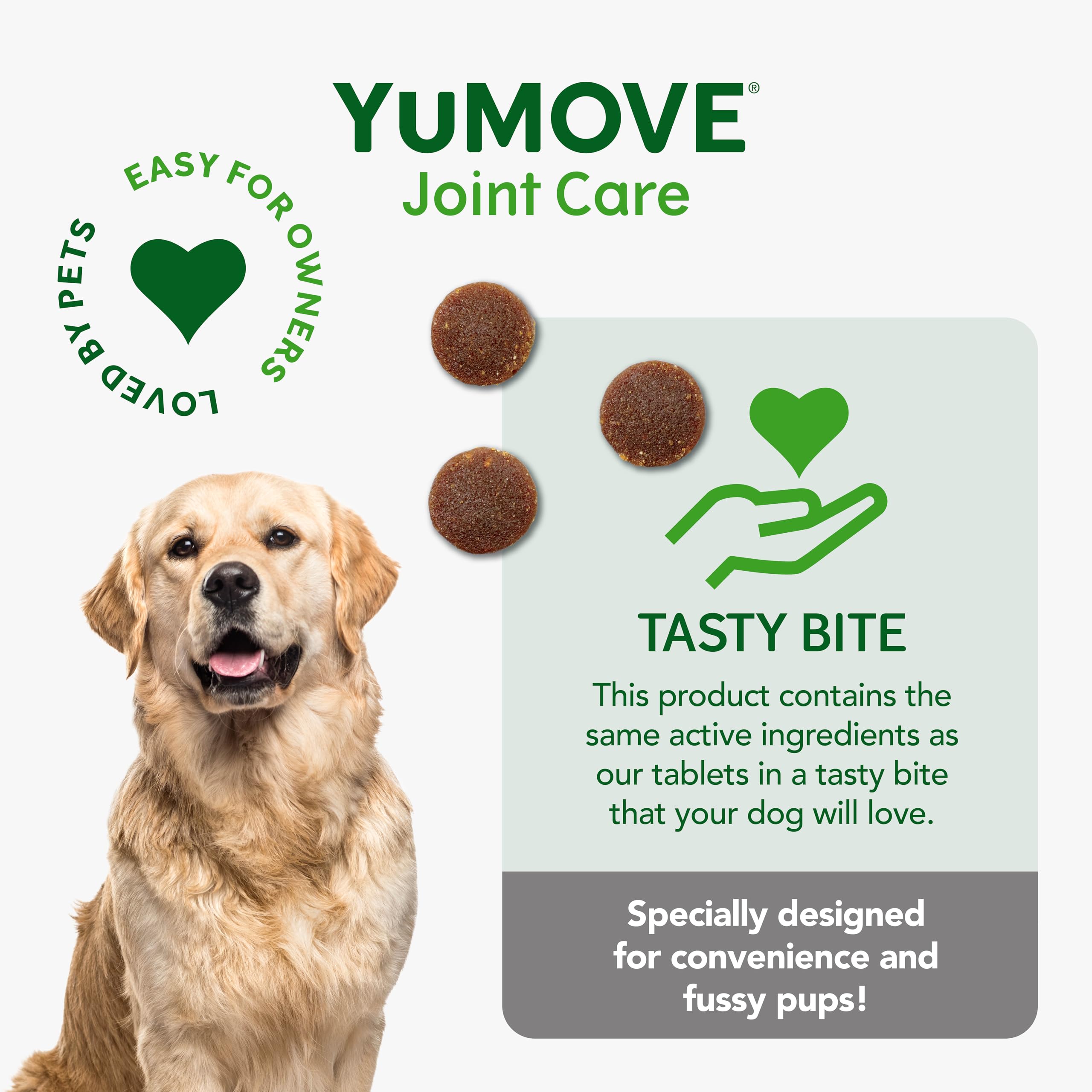 YuMOVE Joint Supplement for Dogs - Triple Action Support for Large Dogs | 30 Count 5
