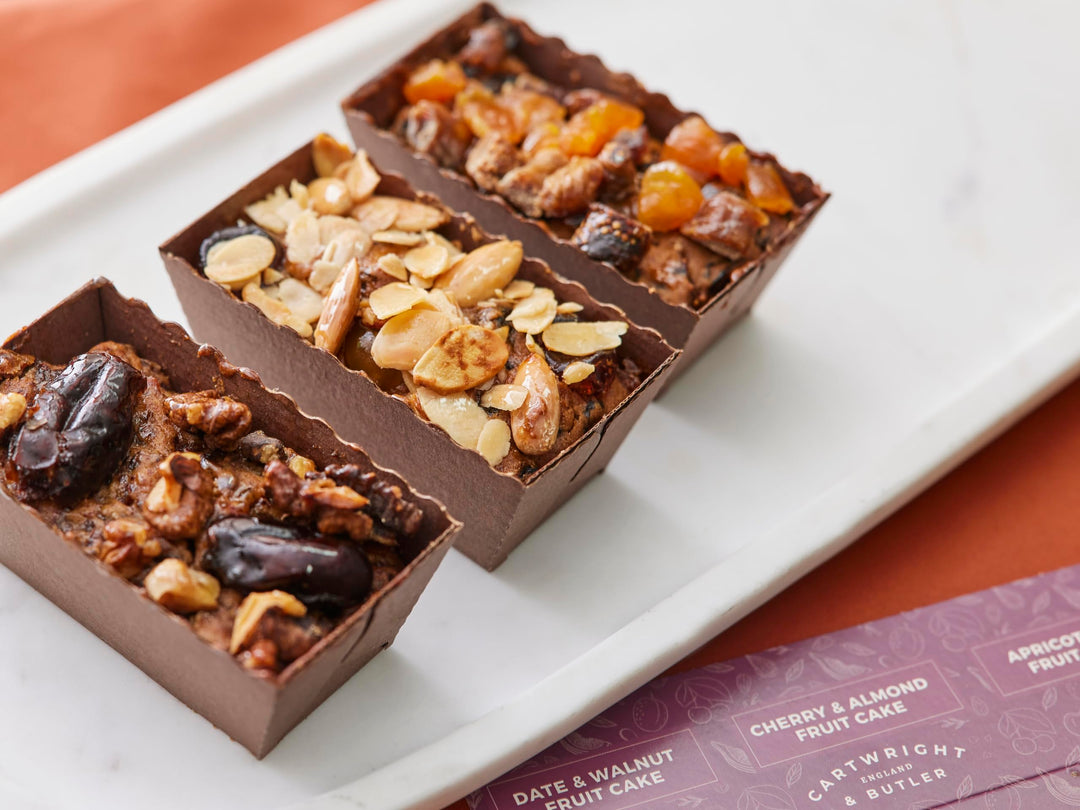 Cartwright & Butler - Three Fruit Cake Selection Mini Loaf Cakes