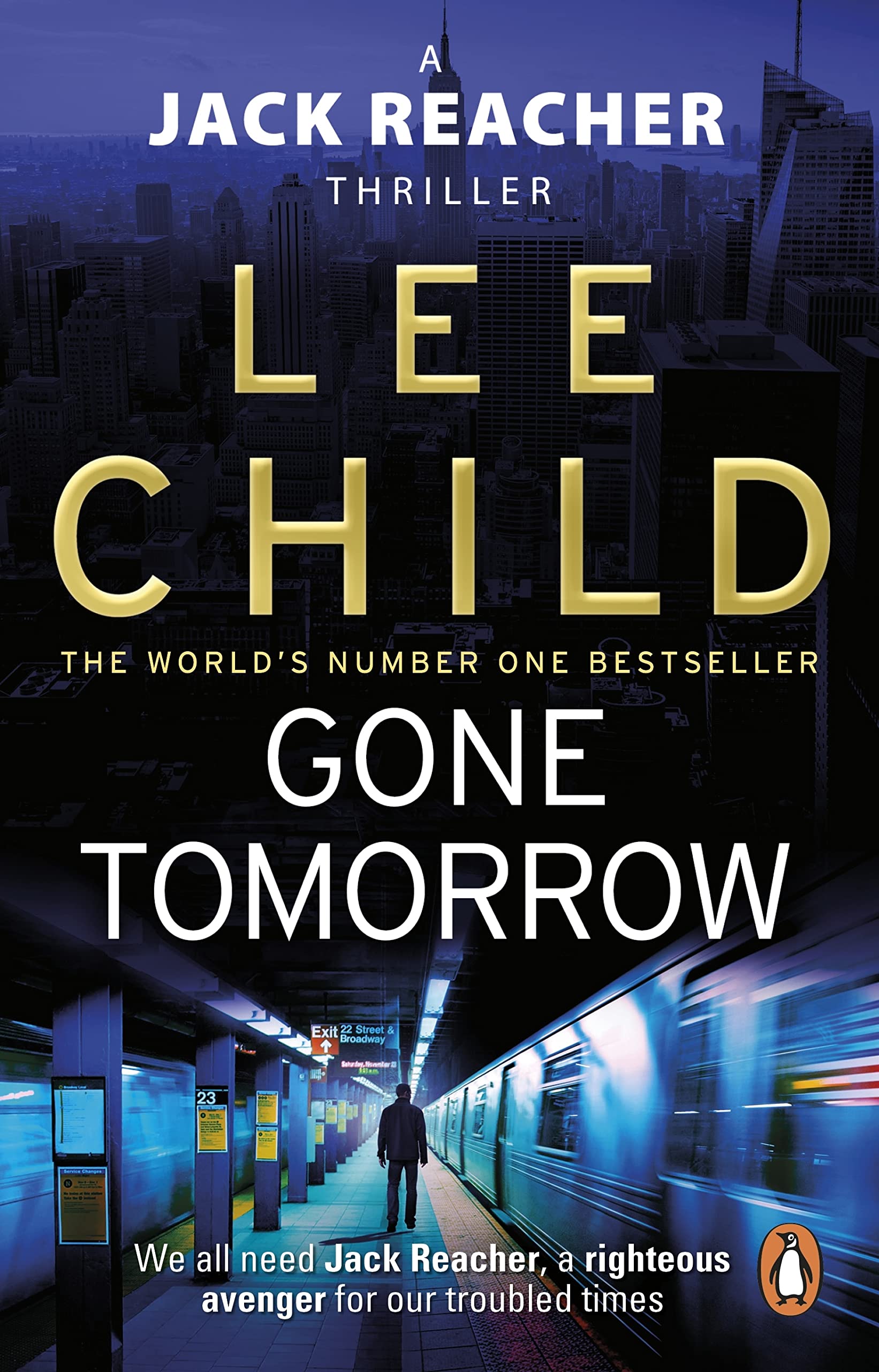 Lee Child Gone Tomorrow (Jack Reacher #13) Paperback 1