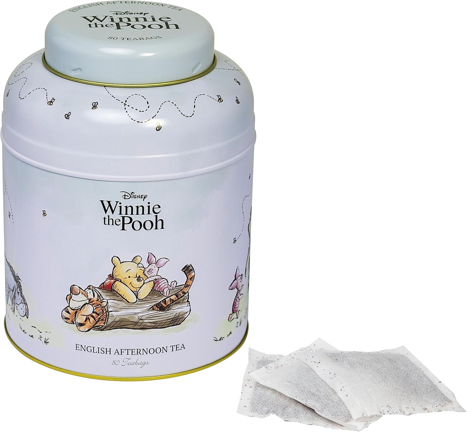 New English Teas Winnie the Pooh & Friends Tea Caddy with 80 English Breakfast Teabags 7