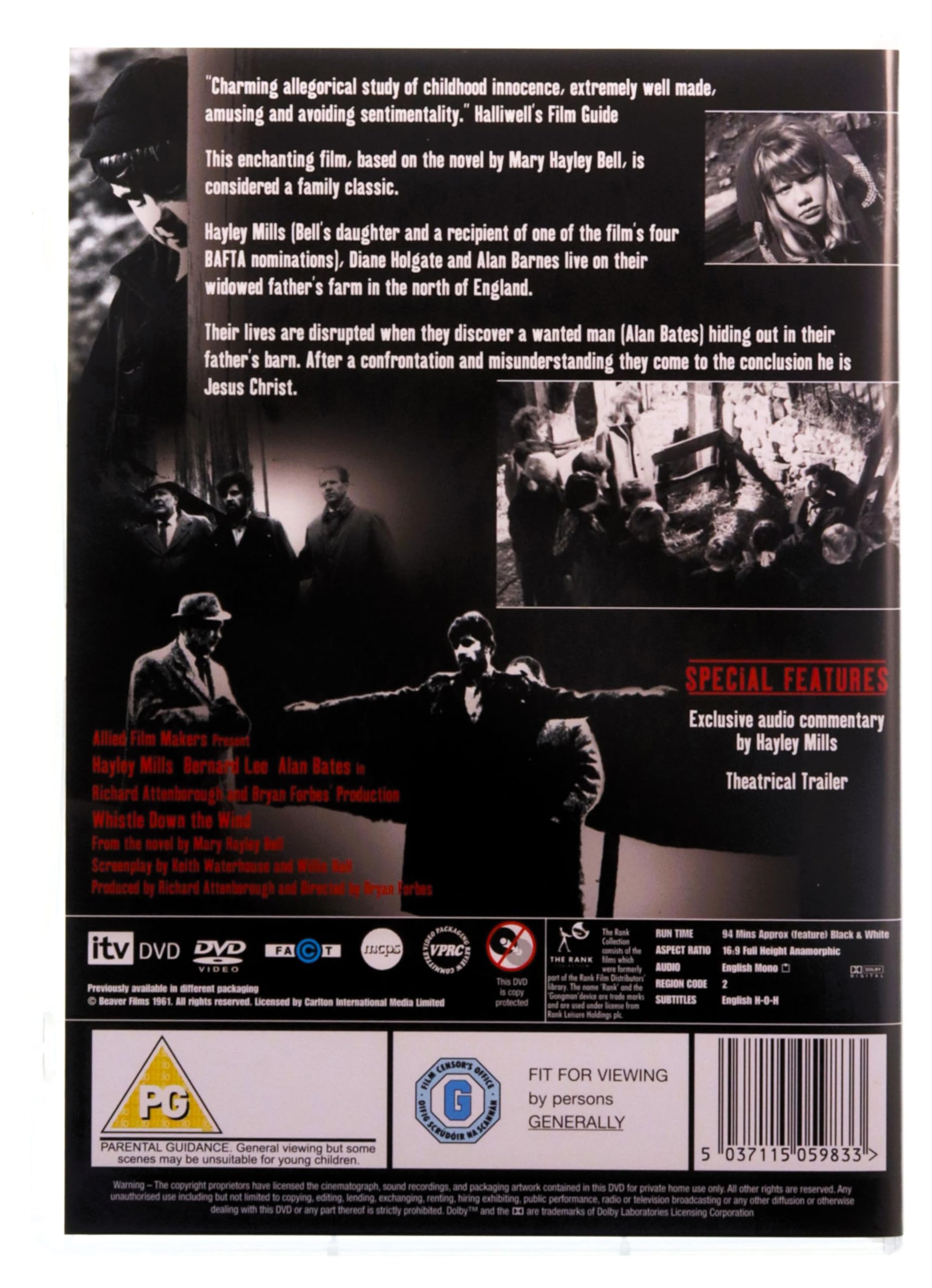 Whistle Down The Wind [DVD] 3
