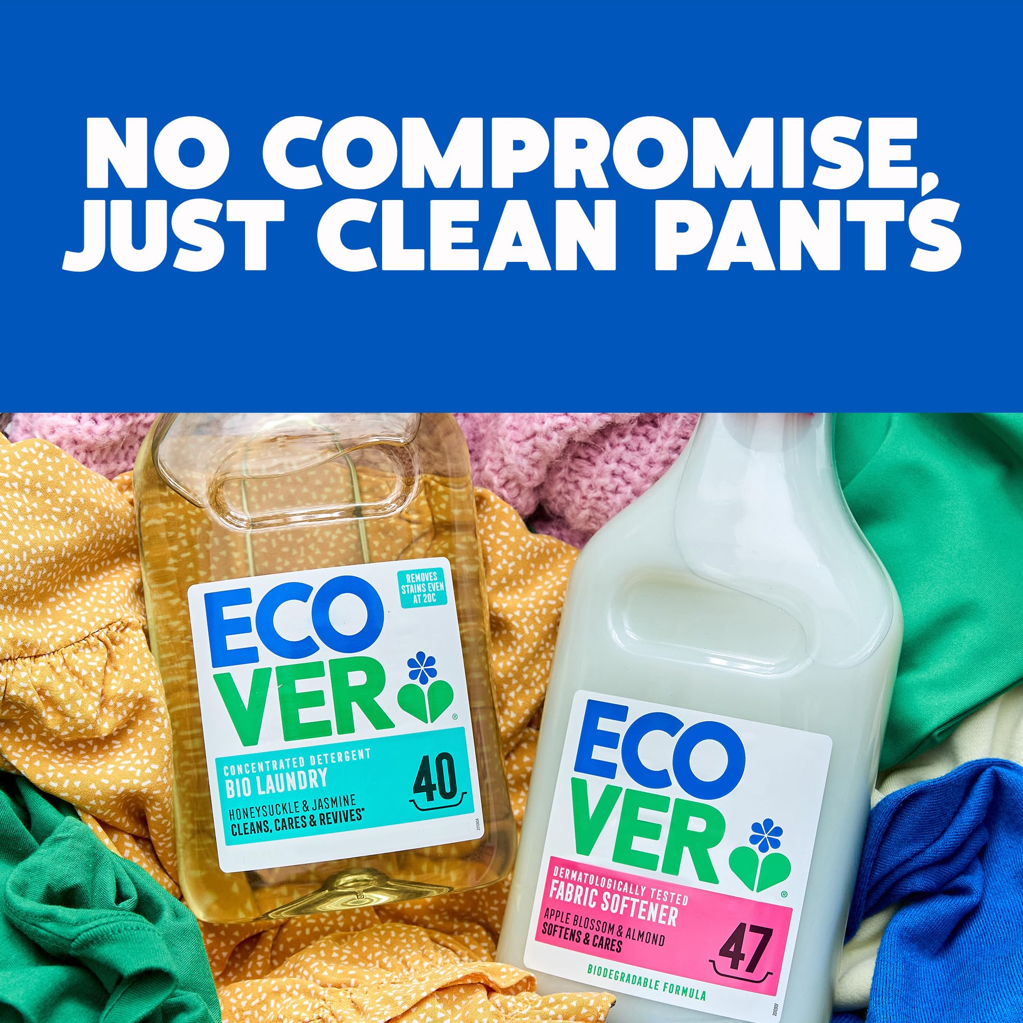 Ecover Concentrated Colour Liquid Laundry Detergent - 1.43 l, Apple Blossom & Freesia Scent 3