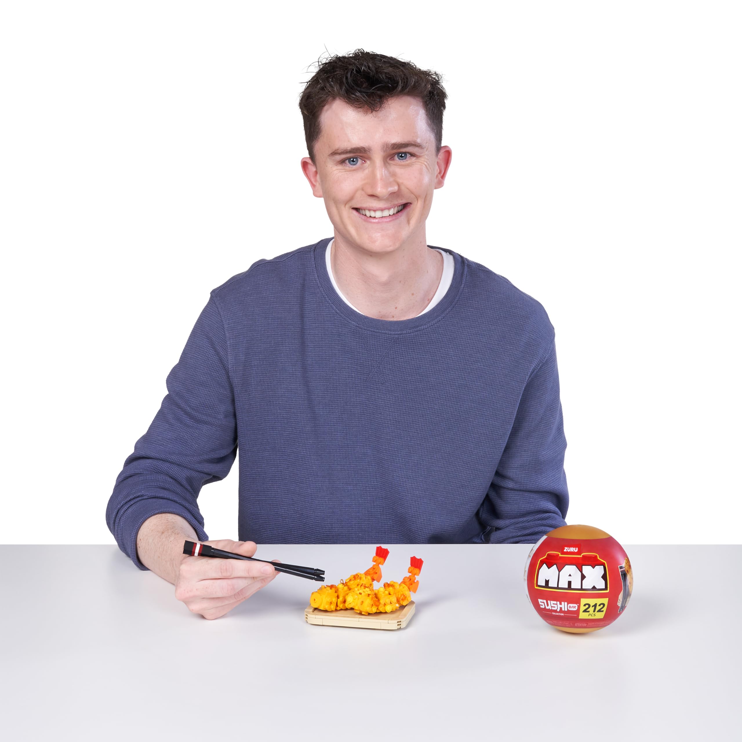 Max Build More Premium Sushi Bar Collection (Tempura) - 212-Piece Building Set for Ages 8+ 8
