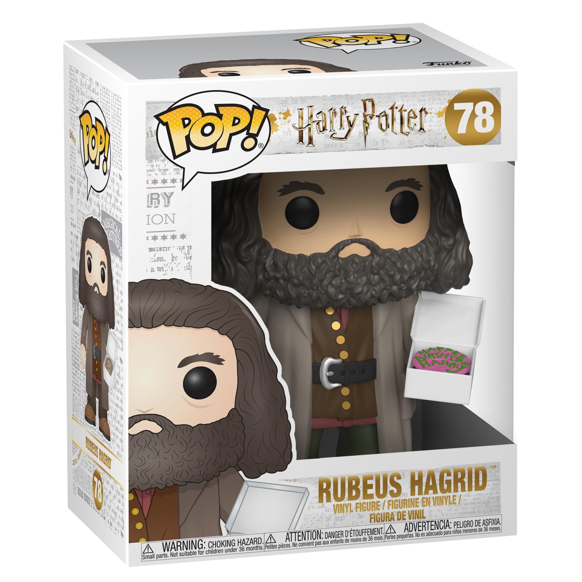 Funko POP! Harry Potter - Rubeus Hagrid With Cake Vinyl Figure | 3.75 Inches 1