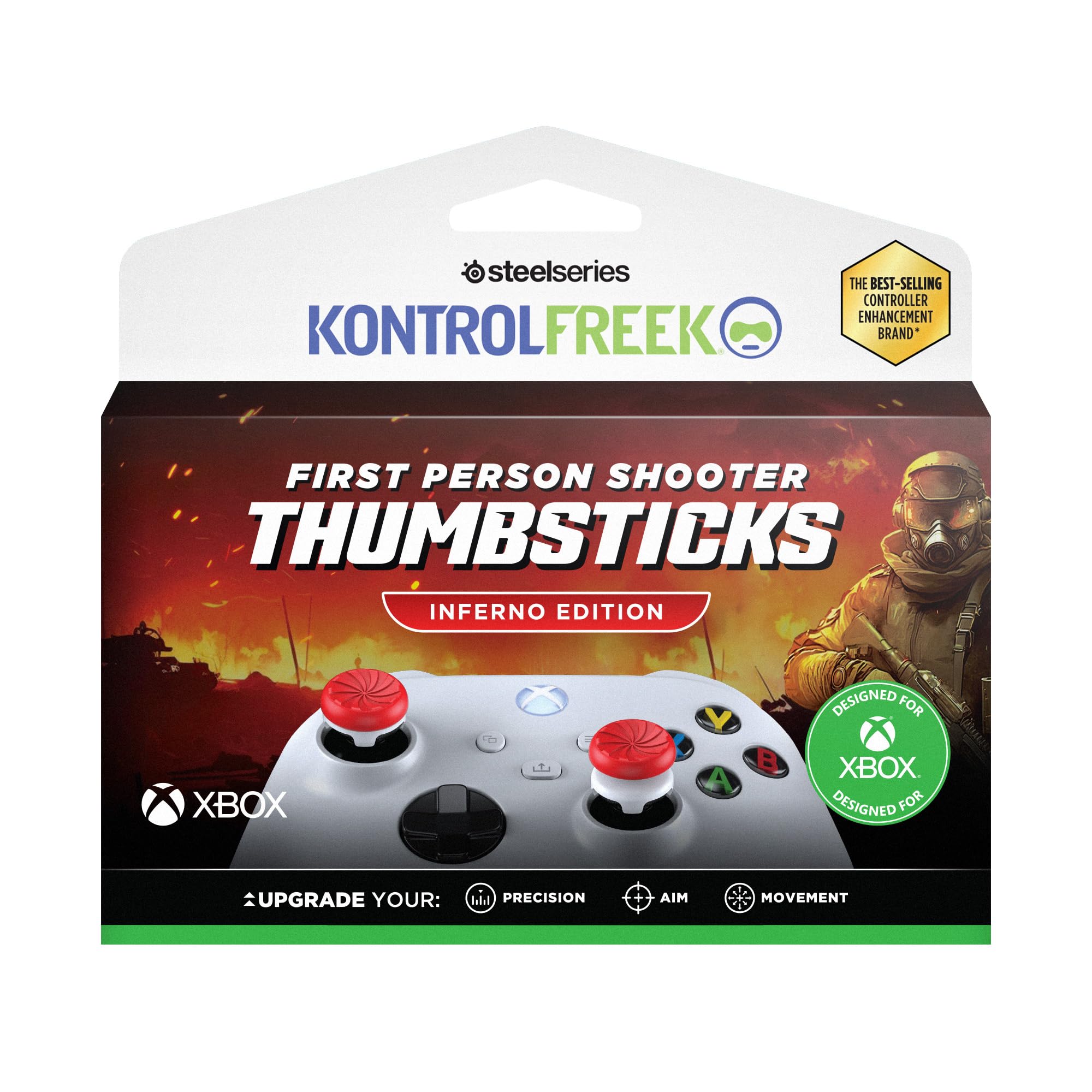 KontrolFreek Inferno Edition Thumbsticks [Xbox One/Series X] 1