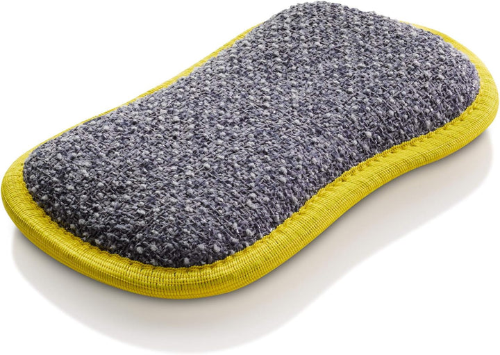 E-Cloth Washing Up Pad - Non-Scratch Kitchen Scrub Sponge, 1 Pack, Yellow